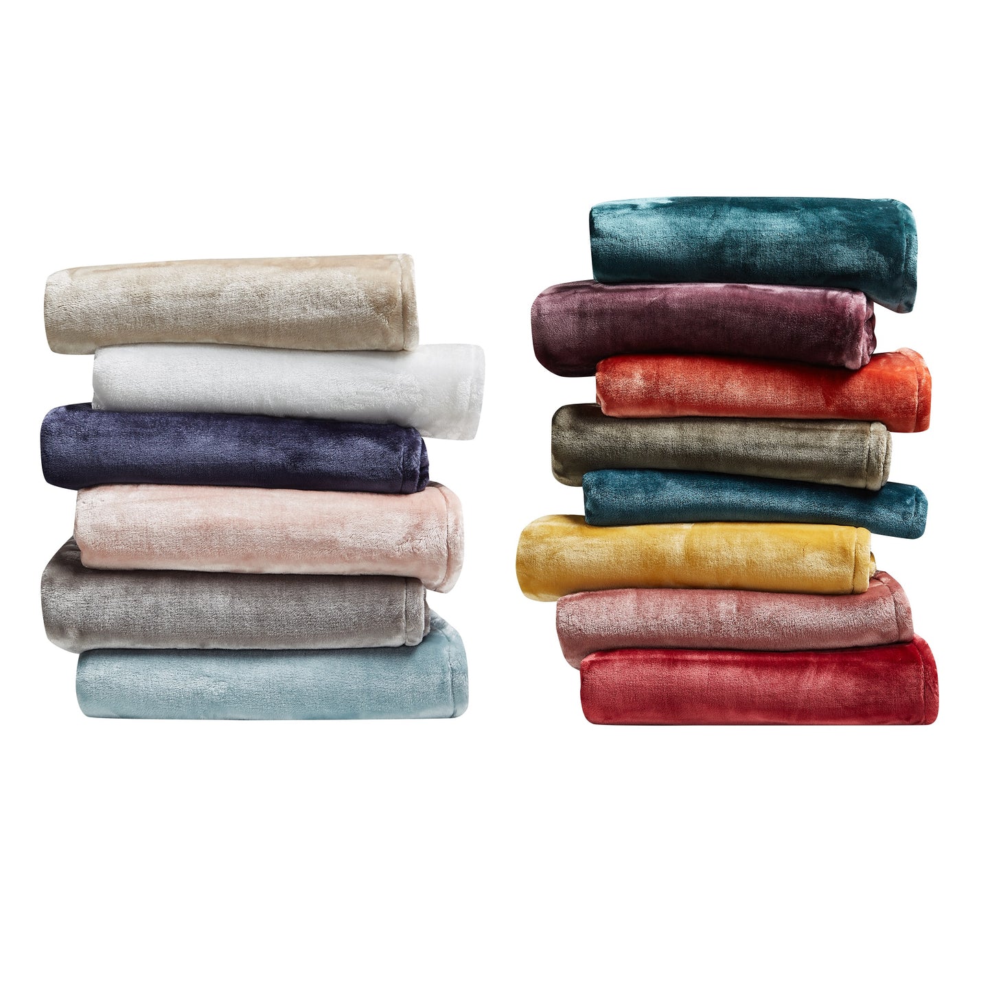 500 Series Heavy Solid Velvet Oversized Throw - Teal