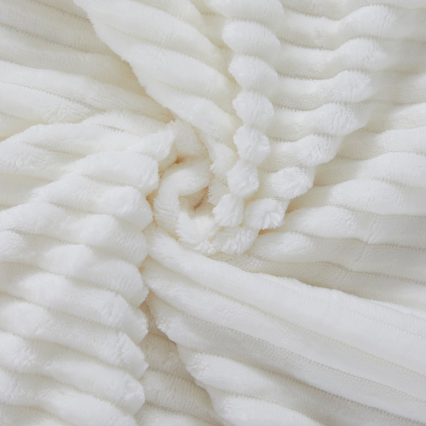 Mon Lapin by Thesis Textured Corduroy Embossed Baby Blanket - Ivory