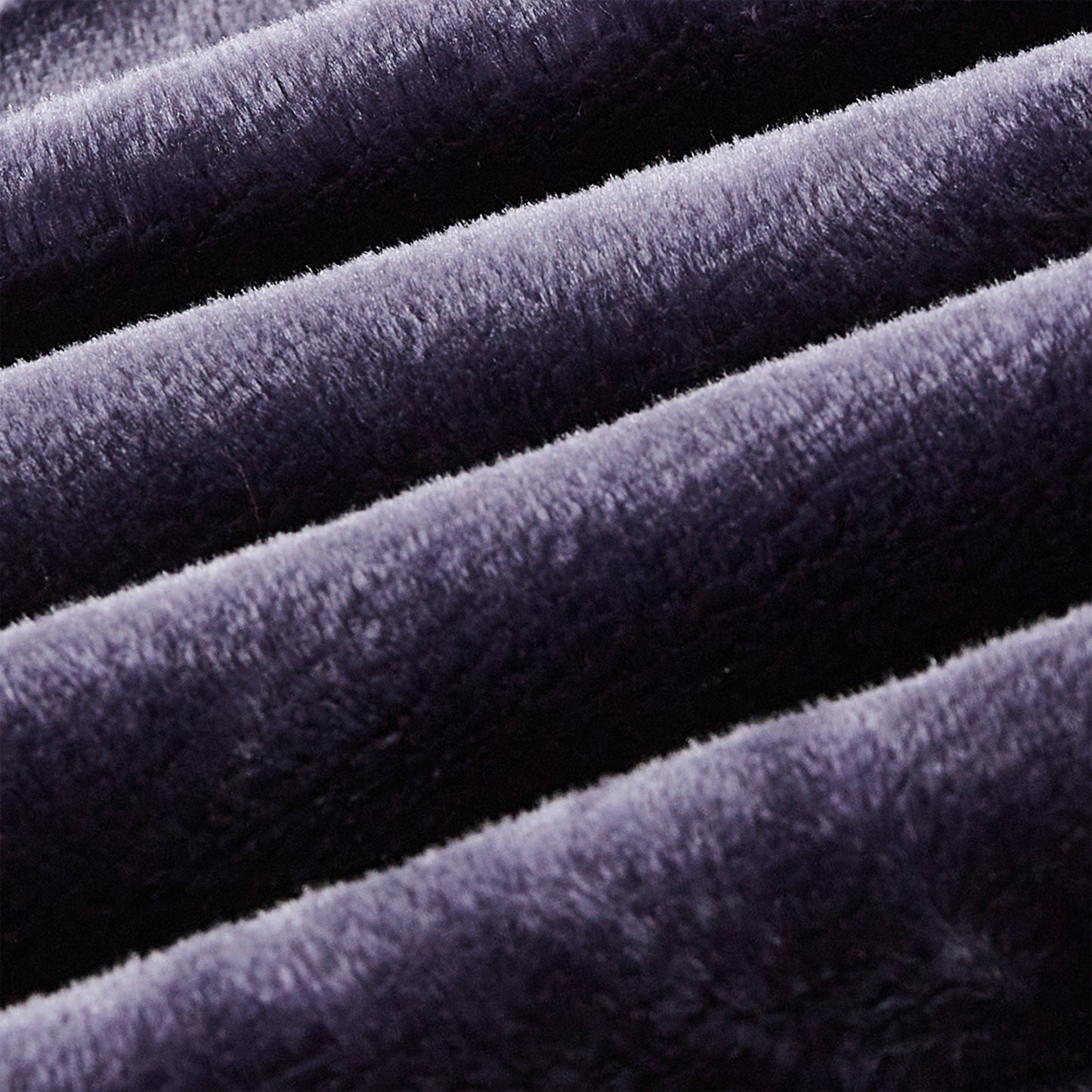 500 Series Heavy Solid Velvet Oversized Throw - Midnight