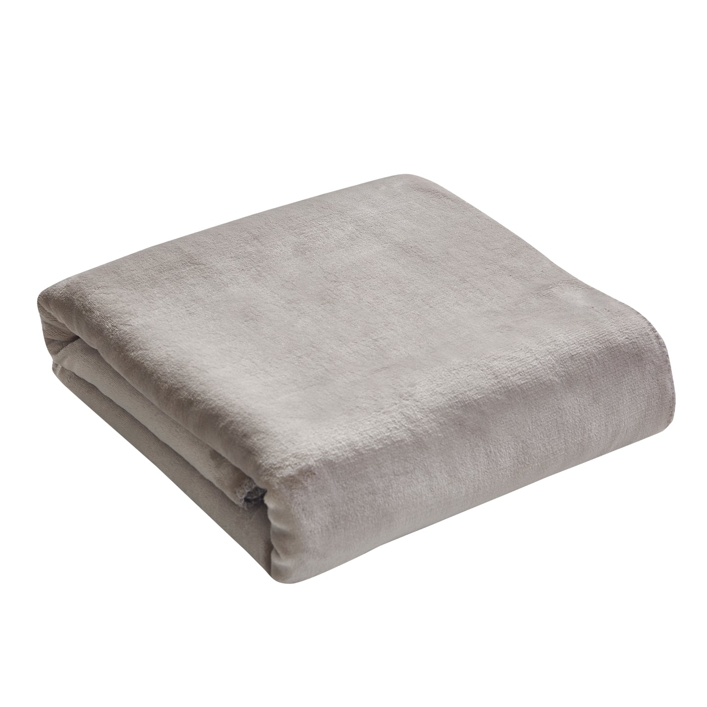 Solid Berber Velvet Oversized Throw - Oatmeal