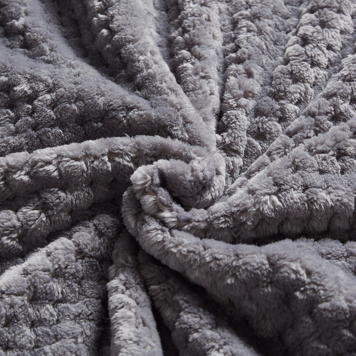 350 Series Classic Textured Blanket - Gray