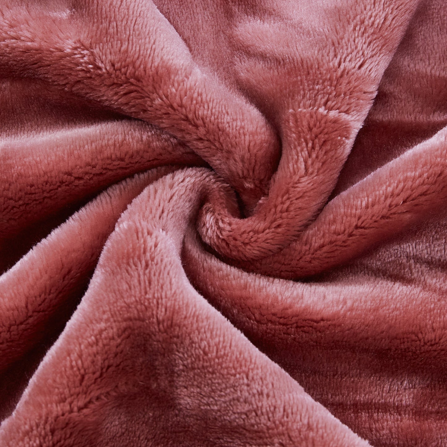500 Series Heavy Solid Velvet Oversized Throw - Terracotta