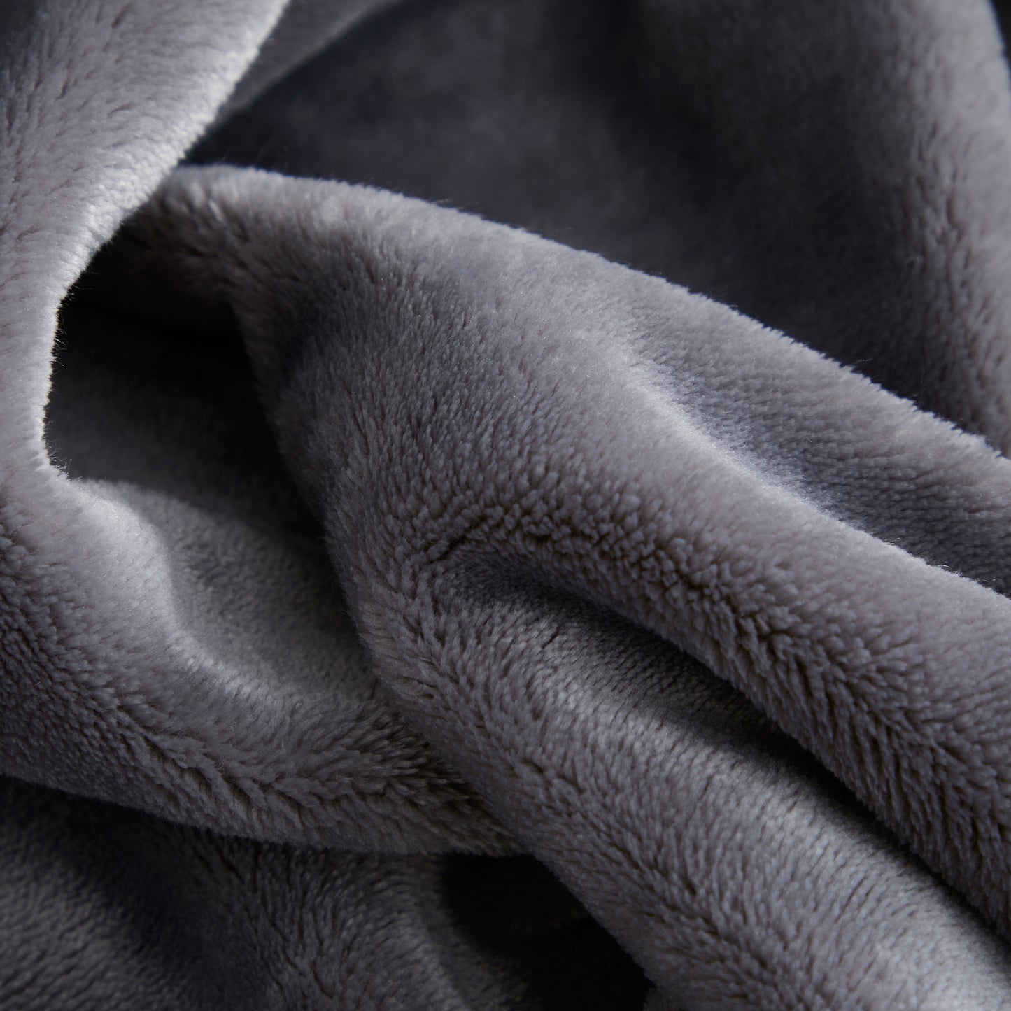 400 Series Solid Plush Blanket - Heather