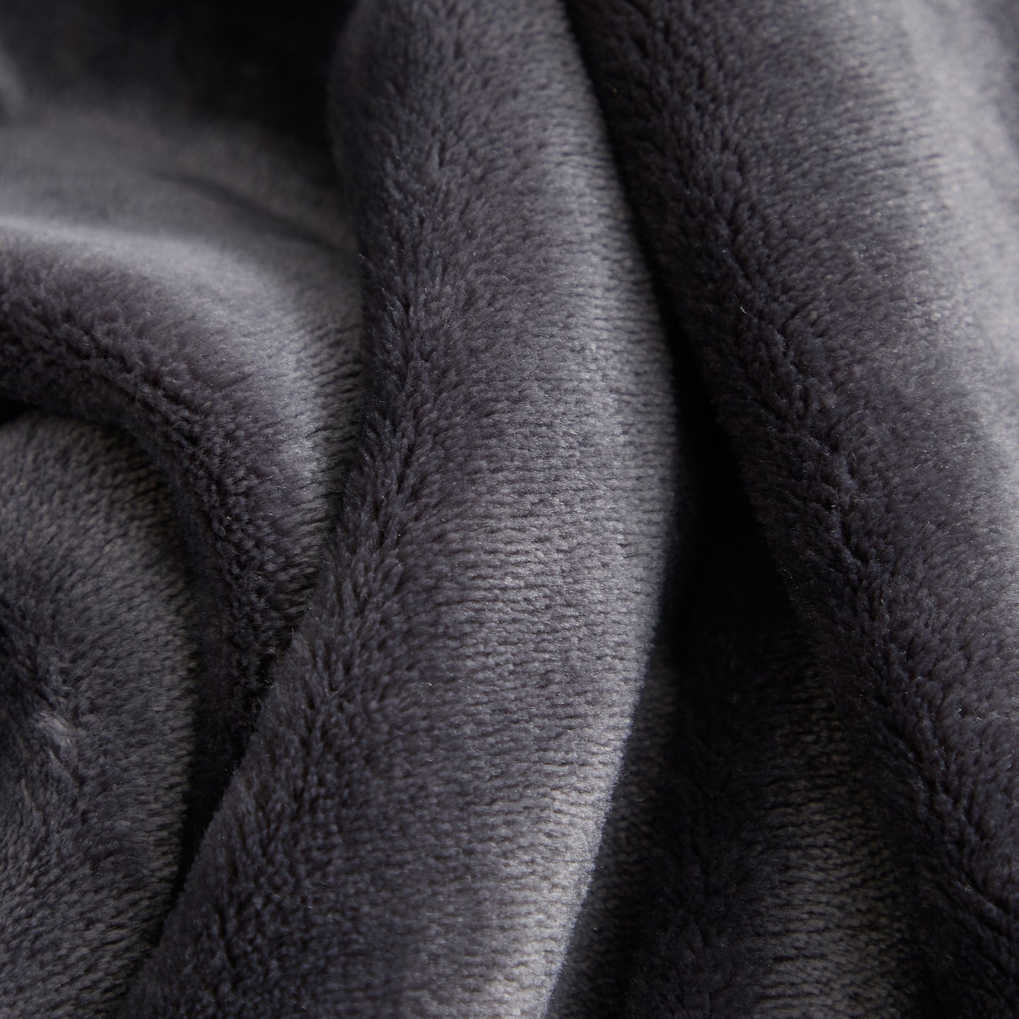 400 Series Solid Plush Blanket - Iron