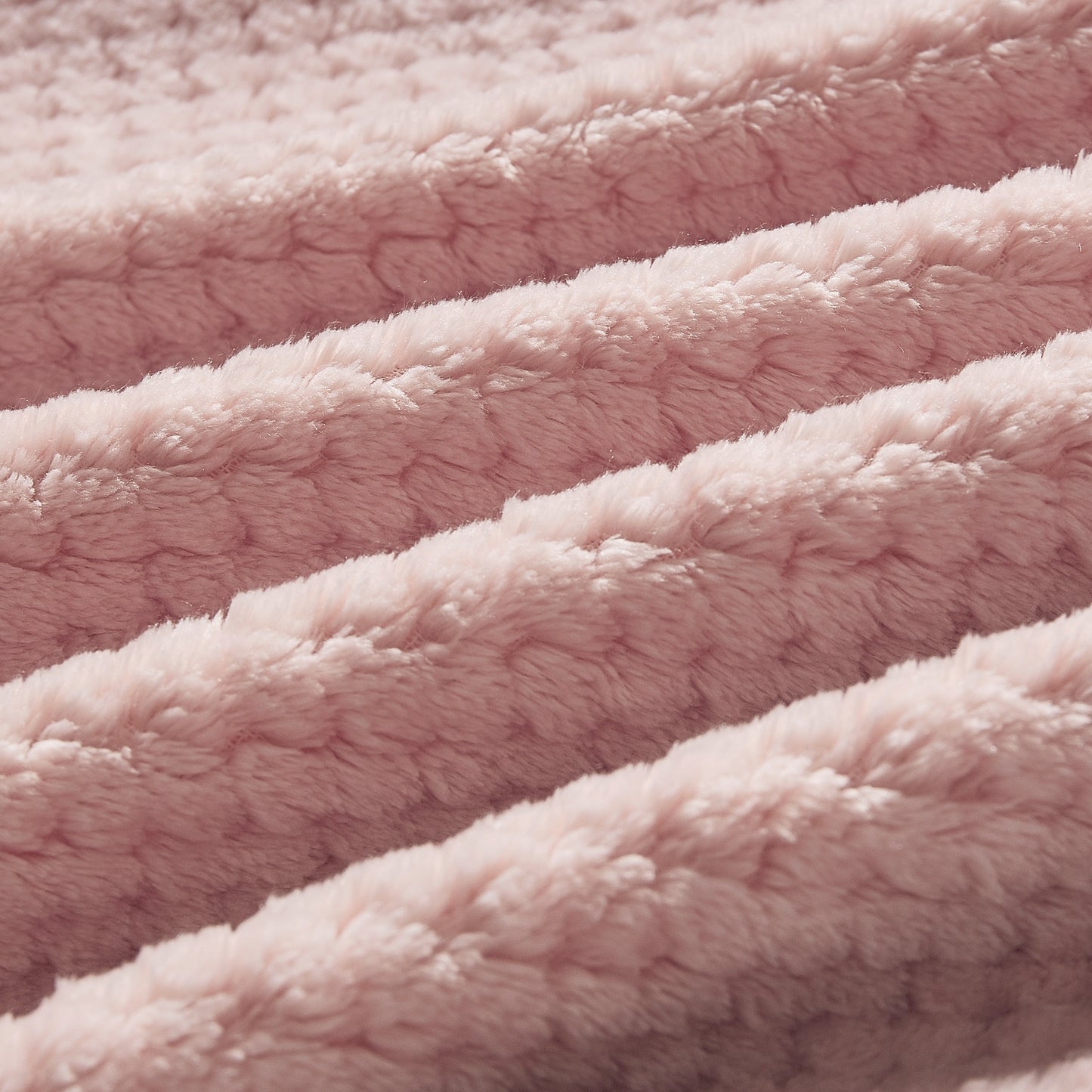 350 Series Classic Textured Blanket - Blush