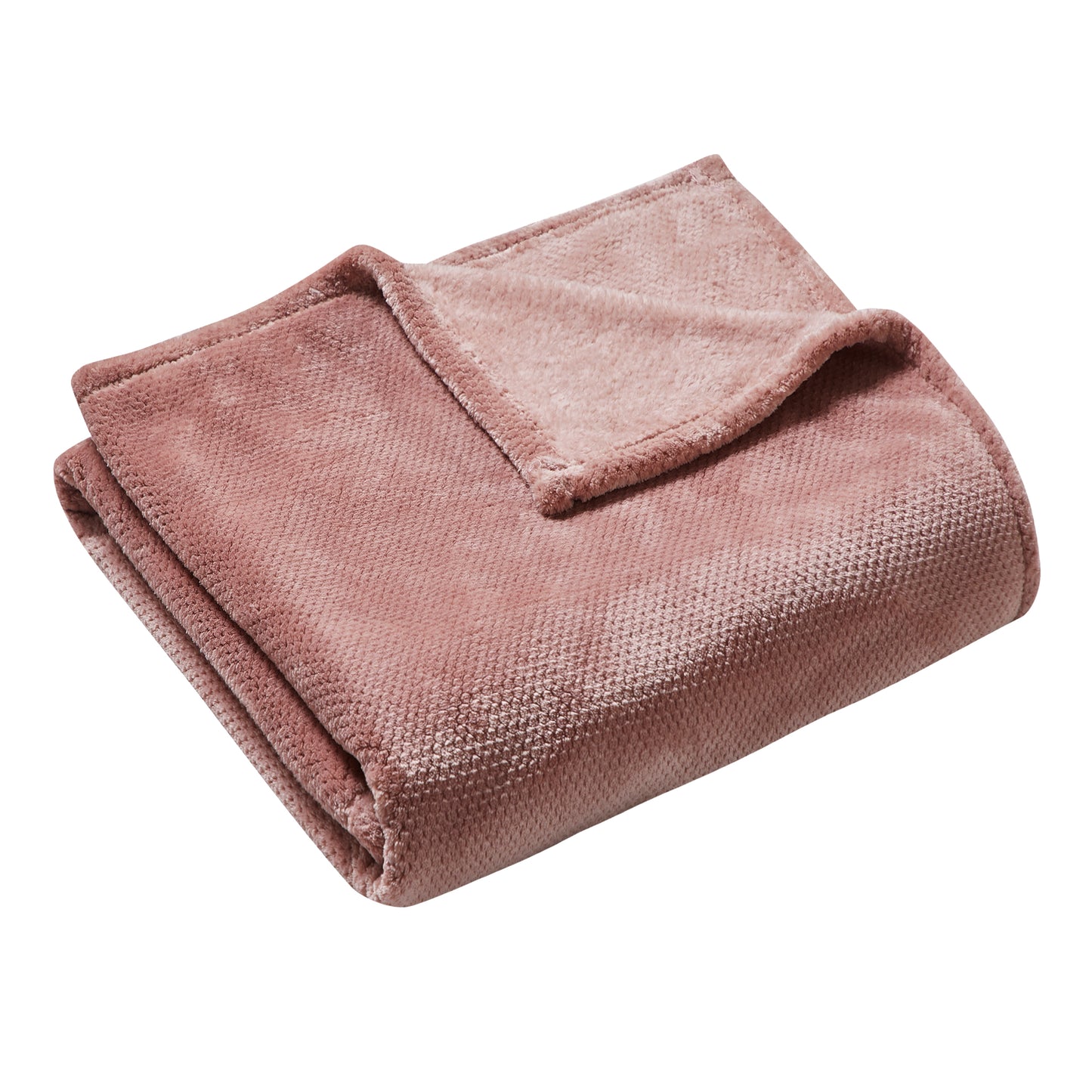 500 Series Micro Textured Oversized Throw - Blush