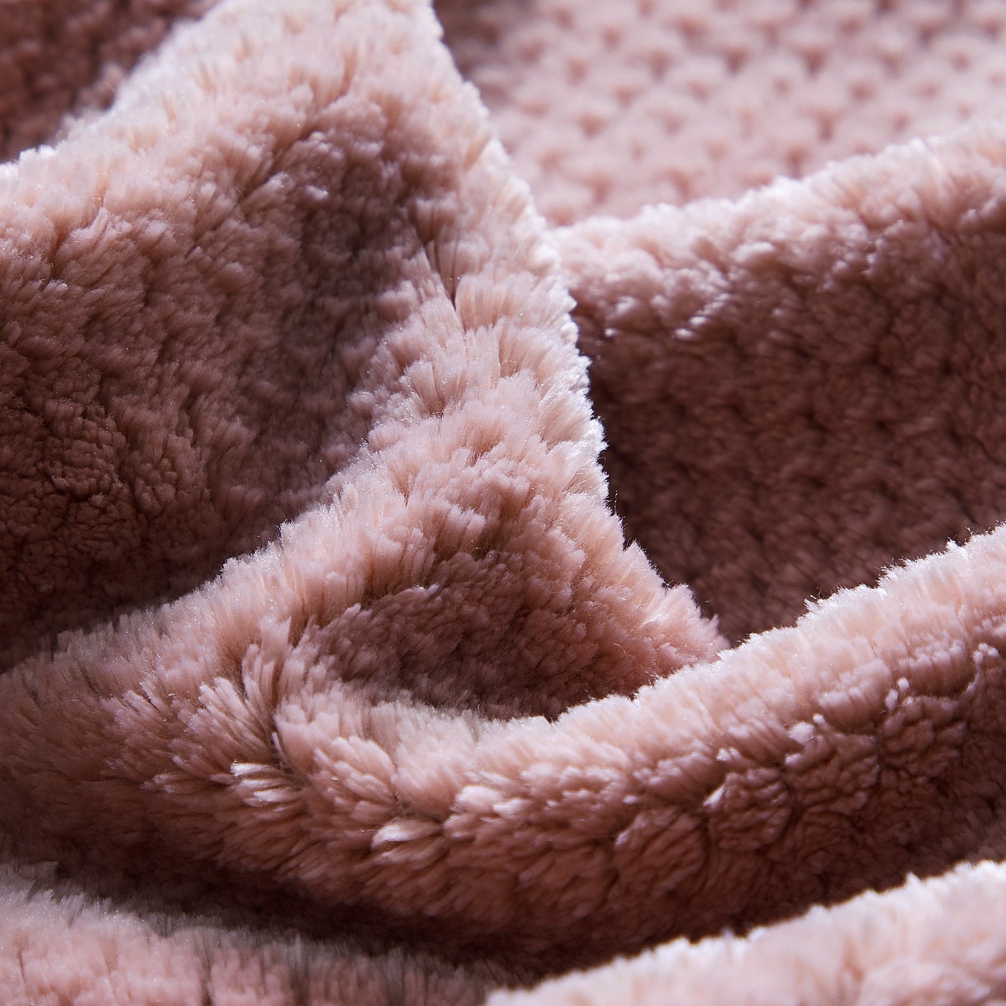 500 Series Micro Textured Oversized Throw - Blush