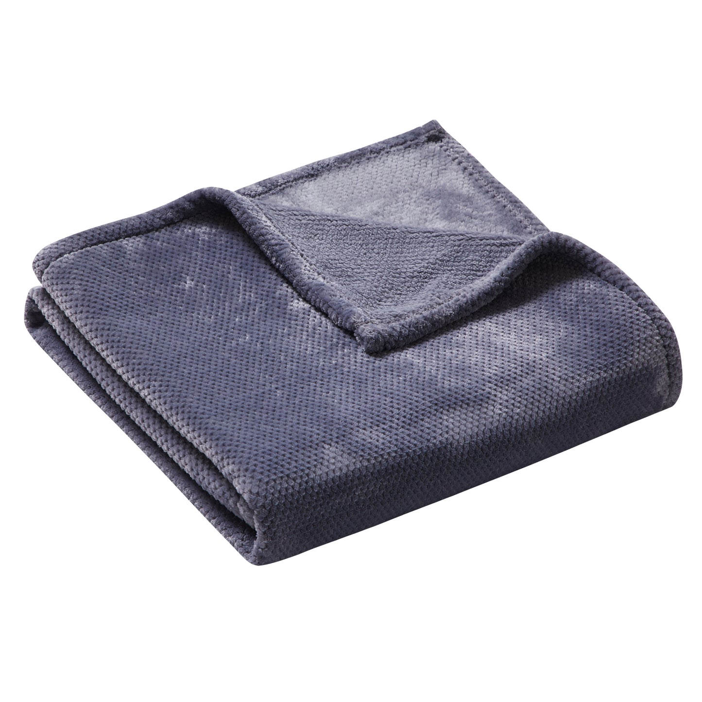 500 Series Micro Textured Oversized Throw - Slate