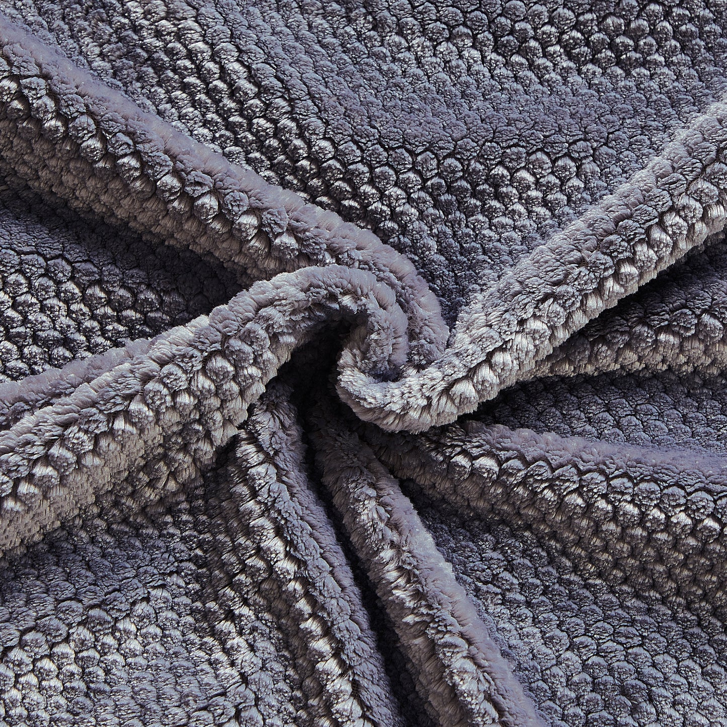 500 Series Micro Textured Oversized Throw - Slate