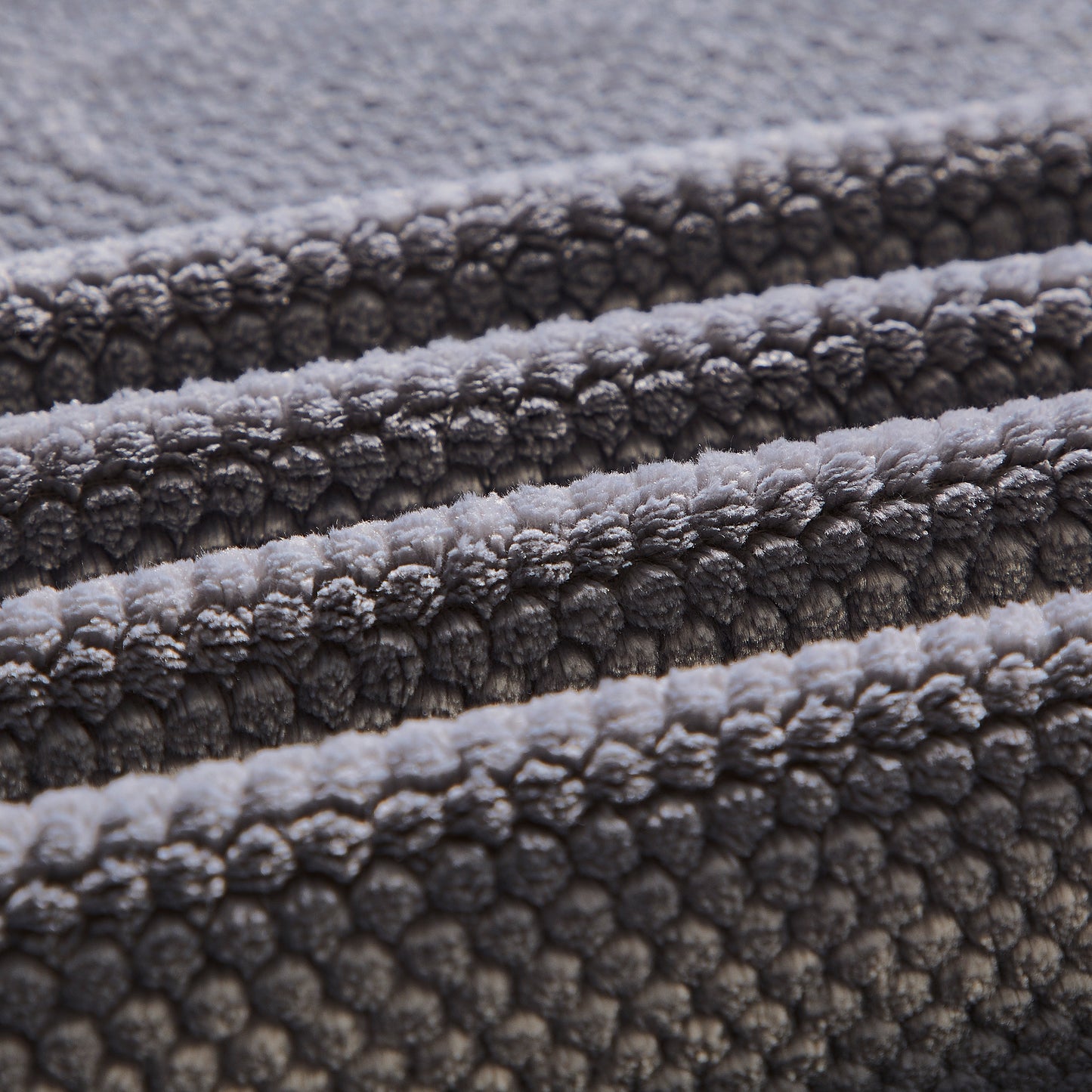 500 Series Micro Textured Oversized Throw - Slate