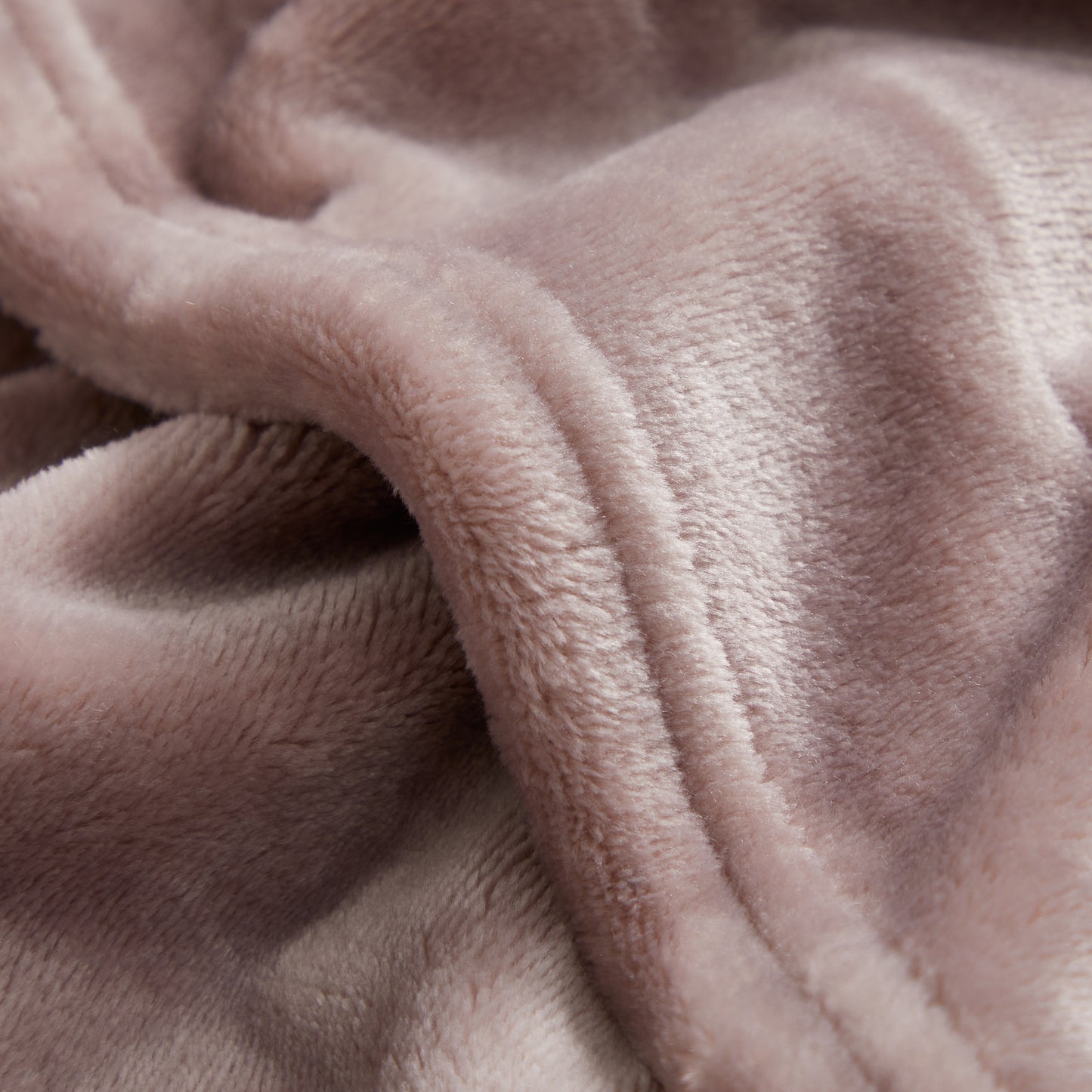 400 Series Solid Plush Blanket - Mauve