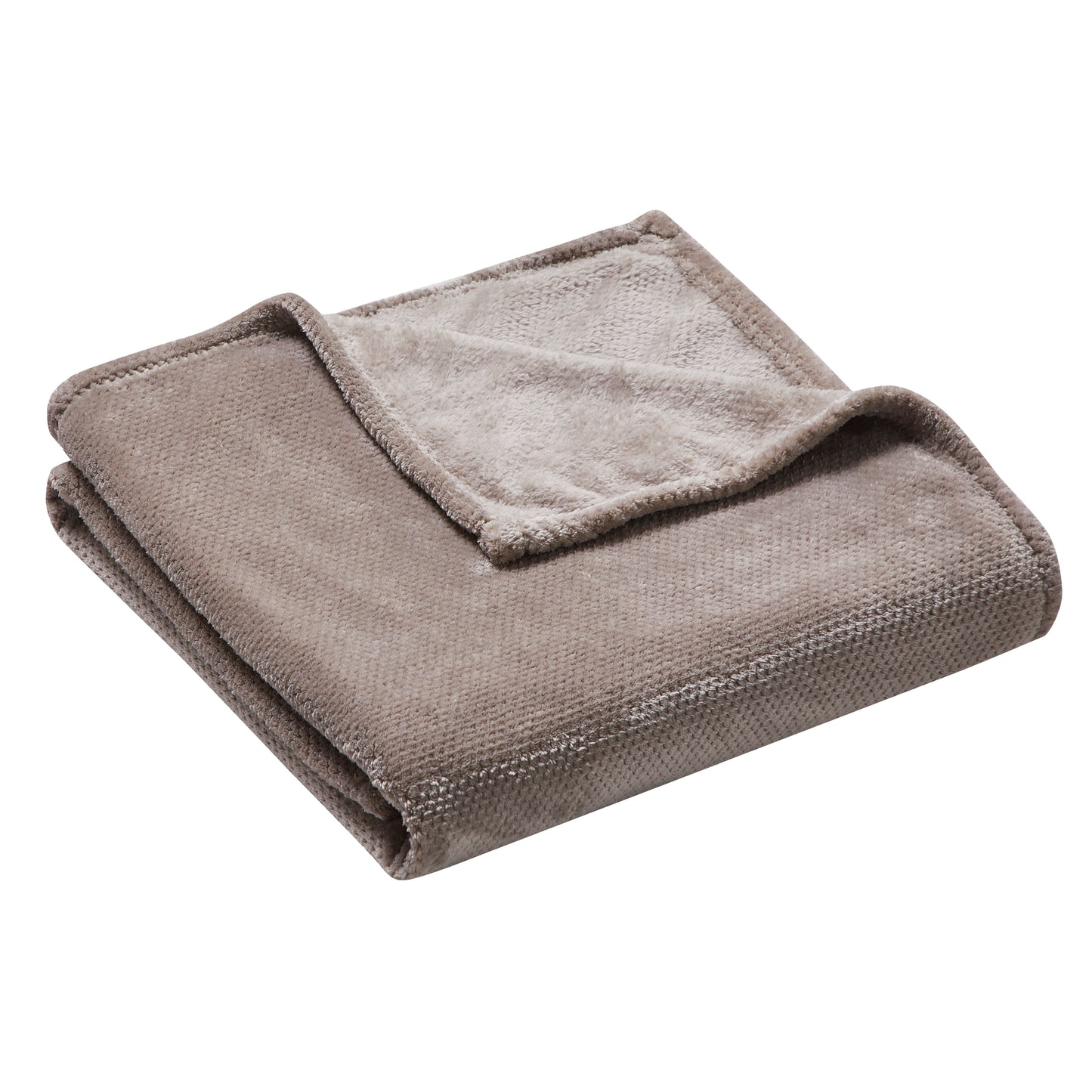 500 Series Micro Textured Oversized Throw - Stone