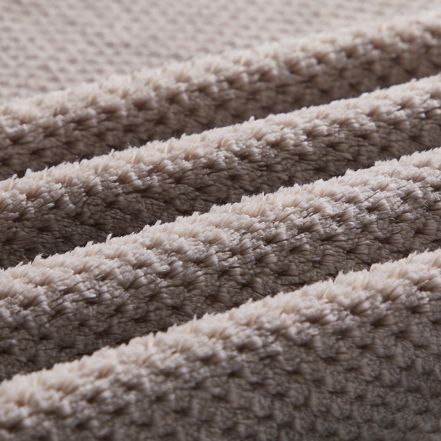 500 Series Micro Textured Oversized Throw - Stone