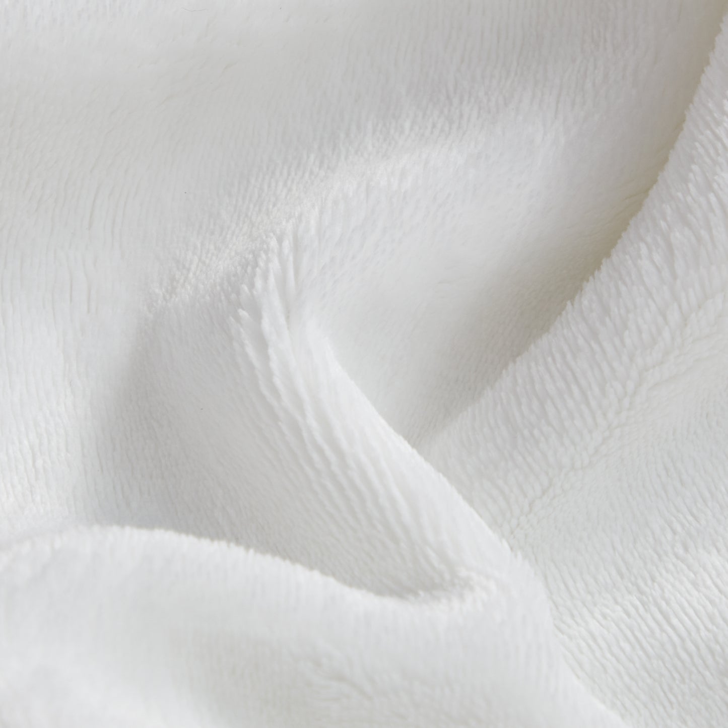 400 Series Solid Plush Blanket - Ivory