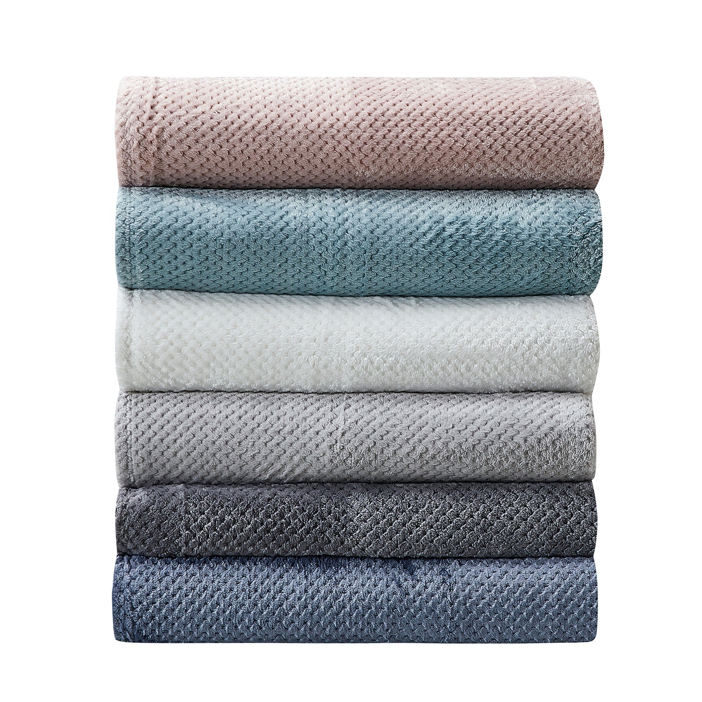 350 Series Classic Textured Blanket - Slate