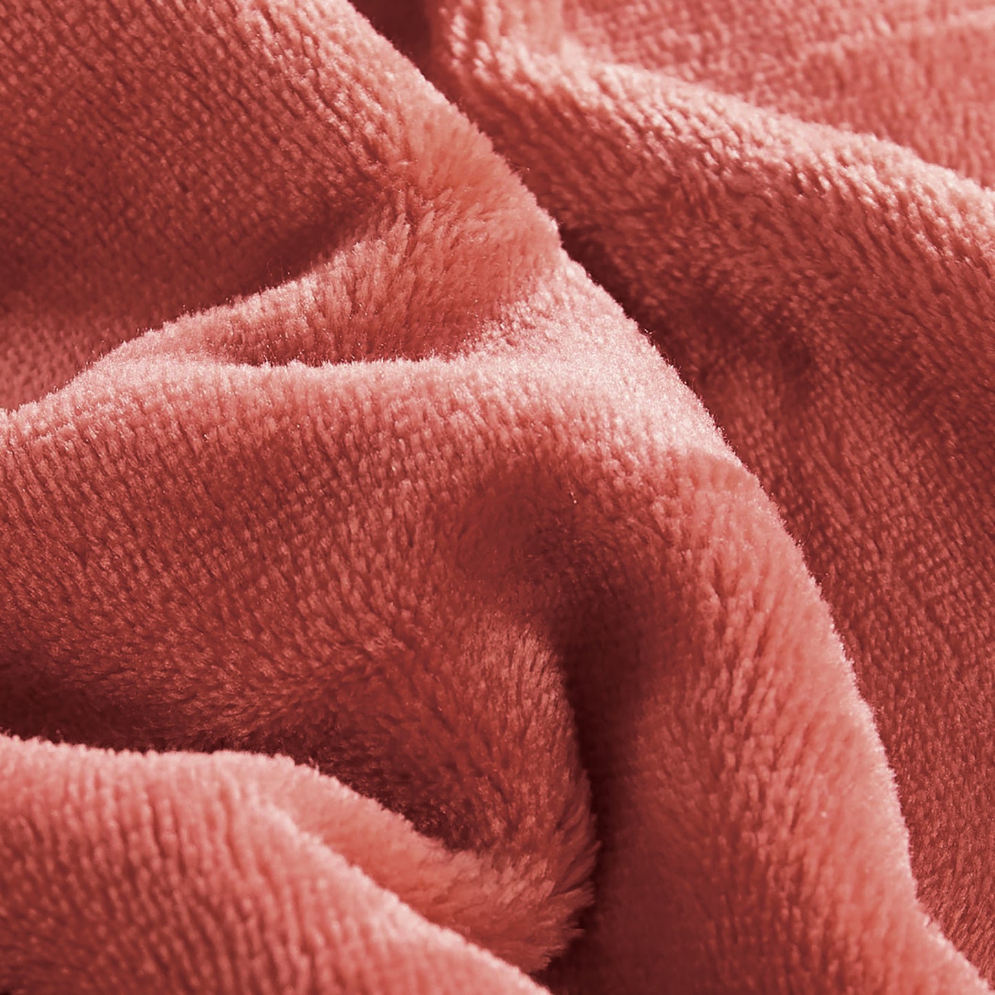 400 Series Solid Plush Blanket - Burnt Russet