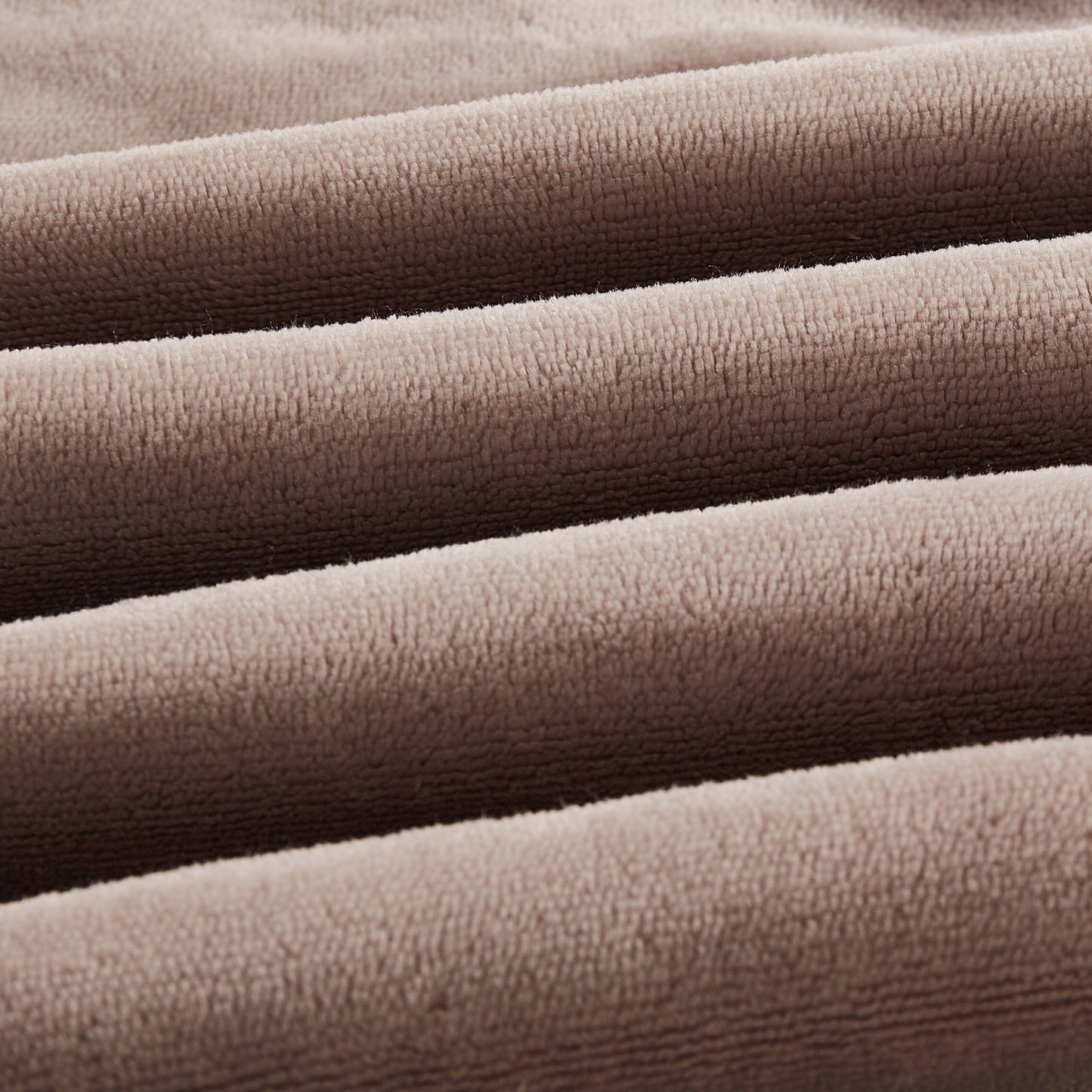 Solid Berber Velvet Oversized Throw - Taupe