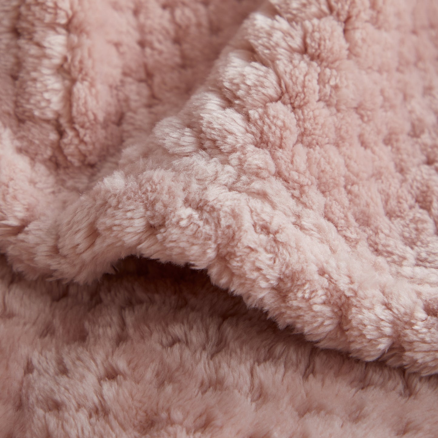 350 Series Classic Textured Blanket - Blush
