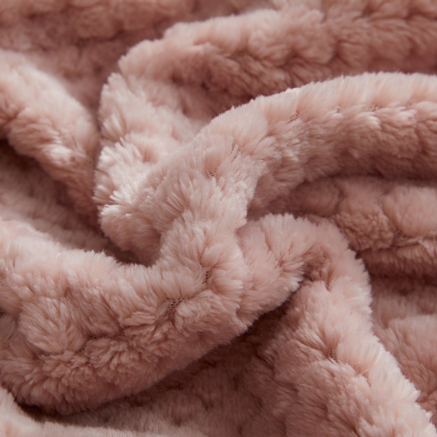 350 Series Classic Textured Blanket - Blush