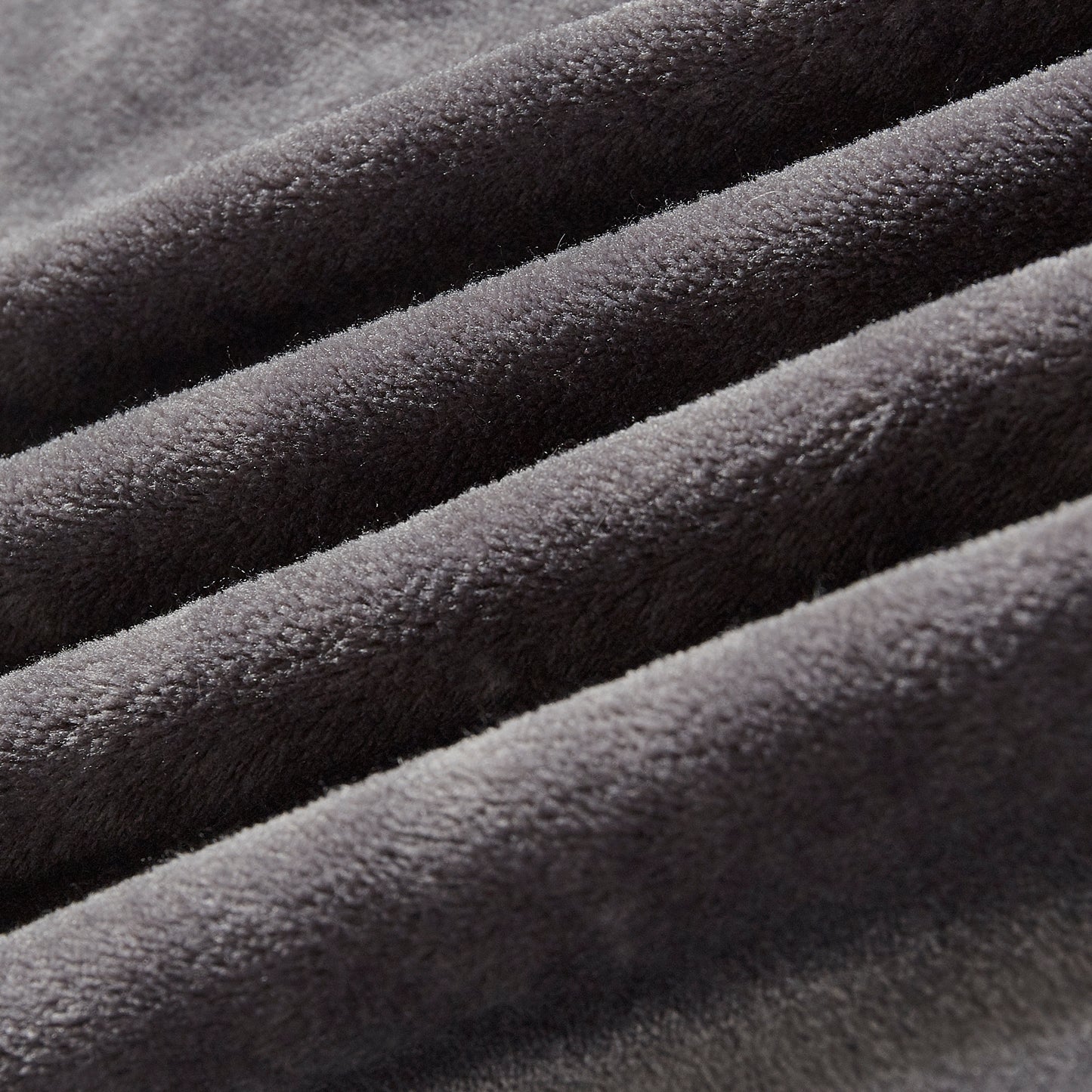 400 Series Solid Plush Blanket - Iron