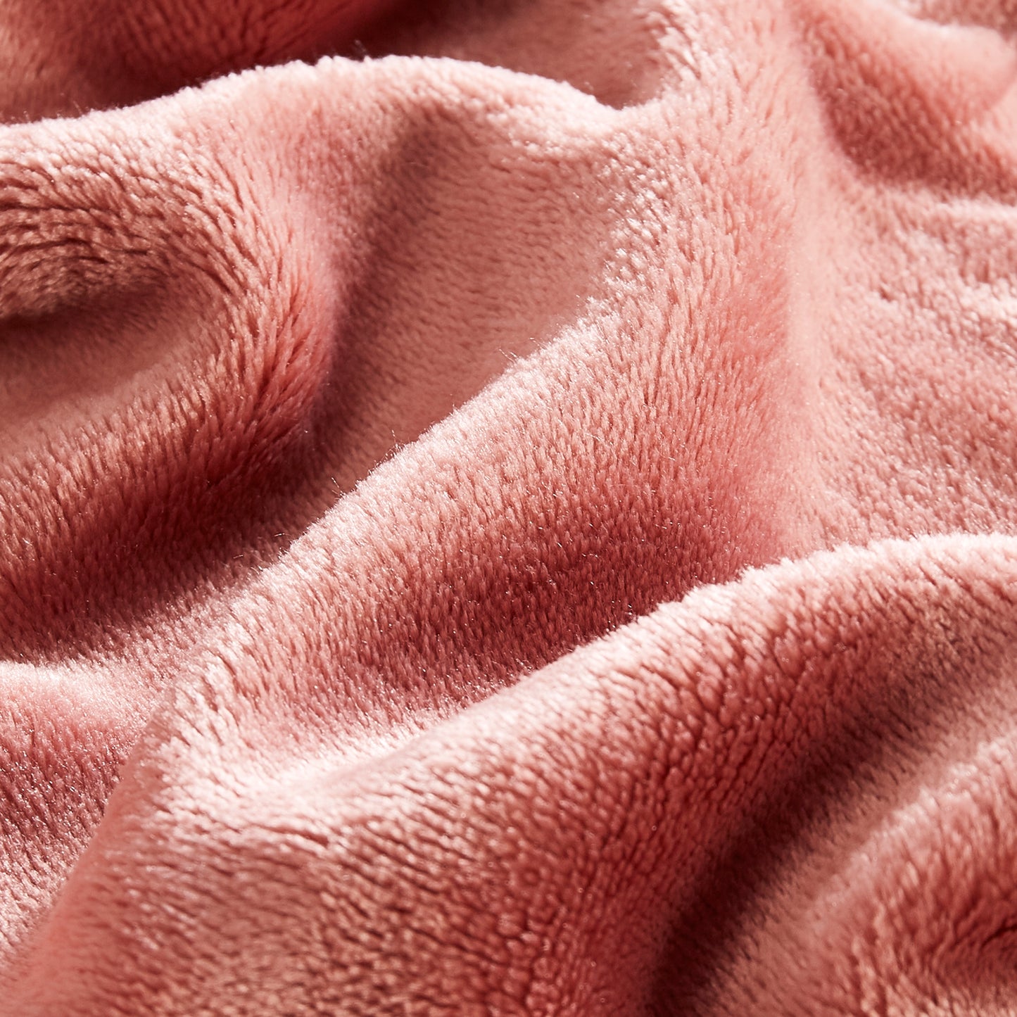 400 Series Solid Plush Blanket - Terracotta