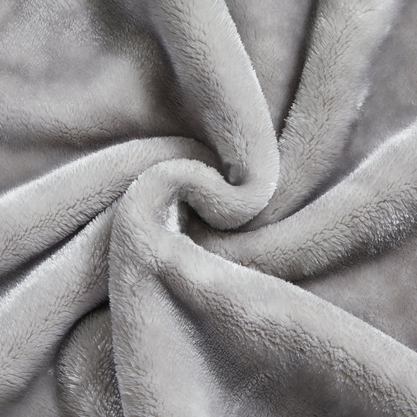 Mon Lapin by Thesis Solid 500 Series Ultra Plush Baby Blanket - Silver