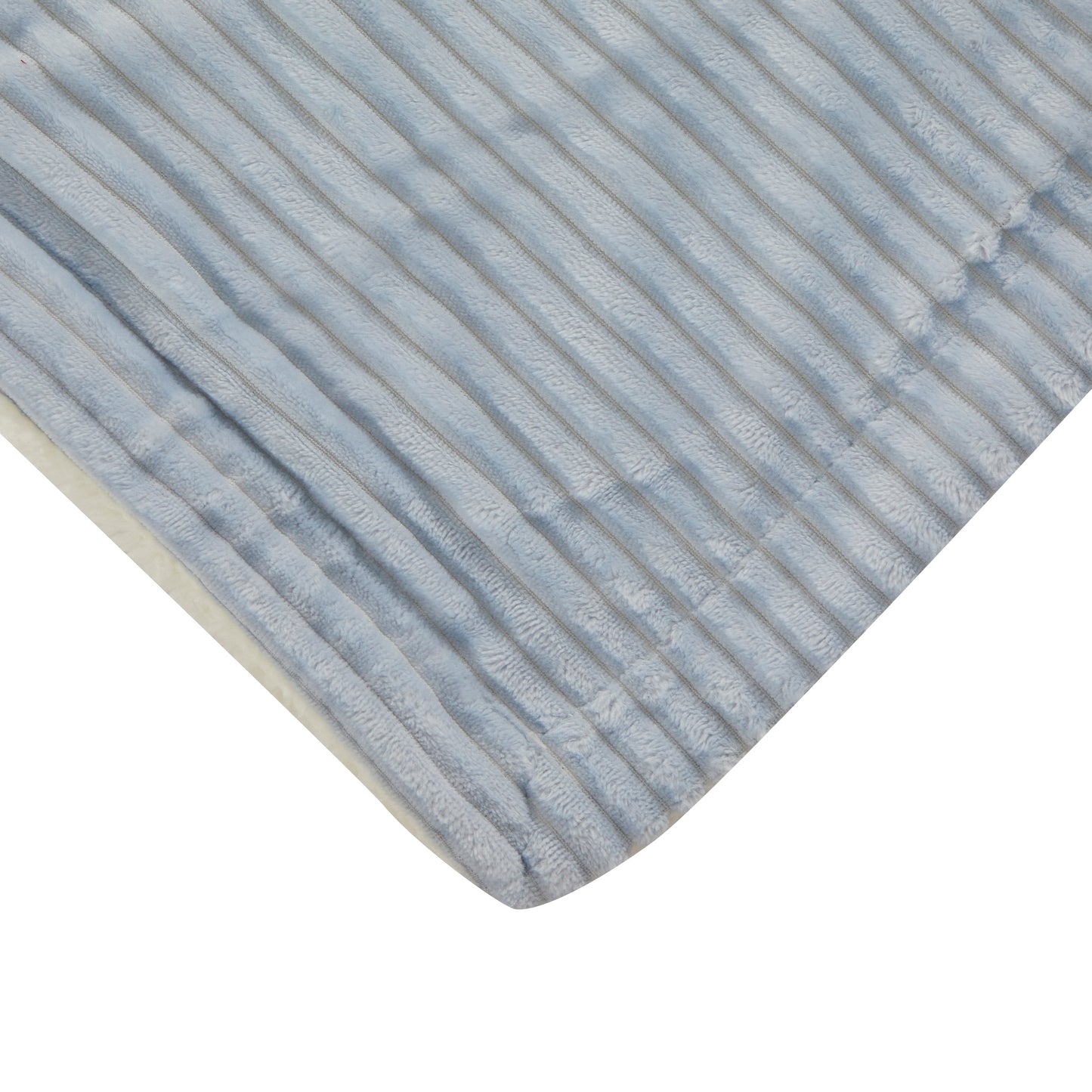 Mon Lapin by Thesis Textured Corduroy Embossed Baby Blanket - Powder