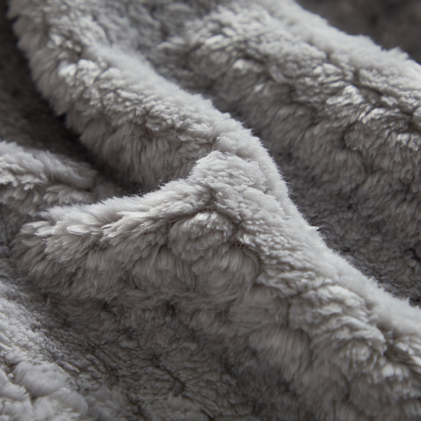 350 Series Classic Textured Blanket - Silver