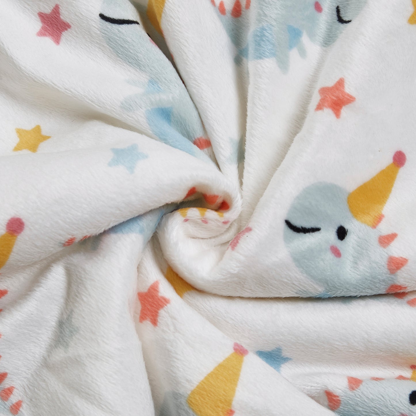 Mon Lapin by Thesis Print Mink Baby Blanket - Dinosaur