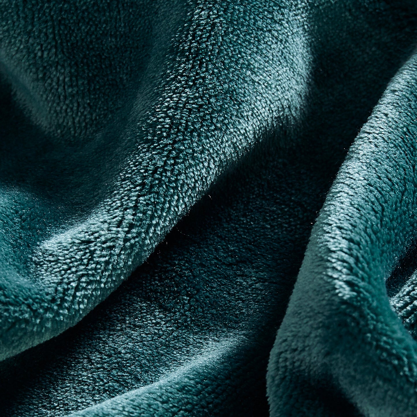 400 Series Solid Plush Blanket - Hunter Green