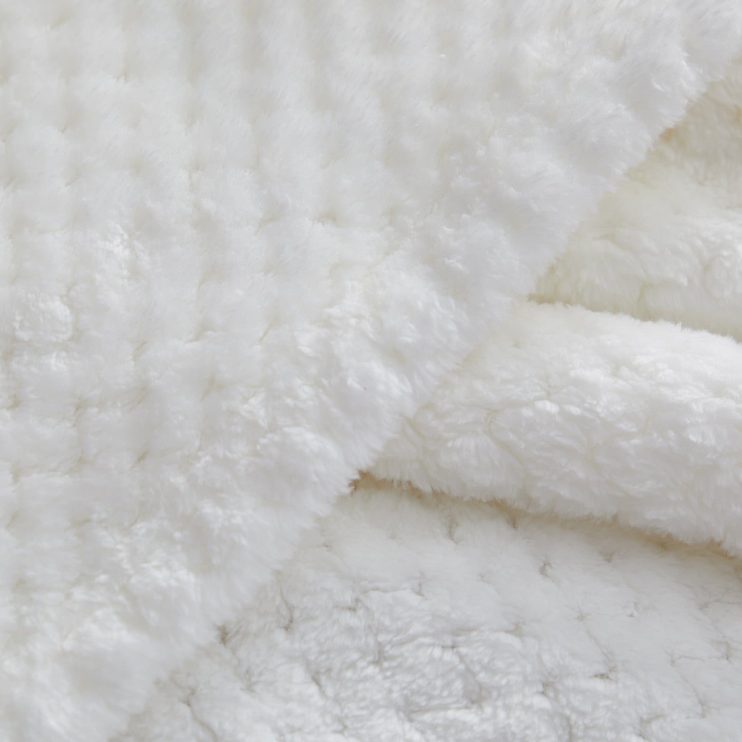 350 Series Classic Textured Blanket - White