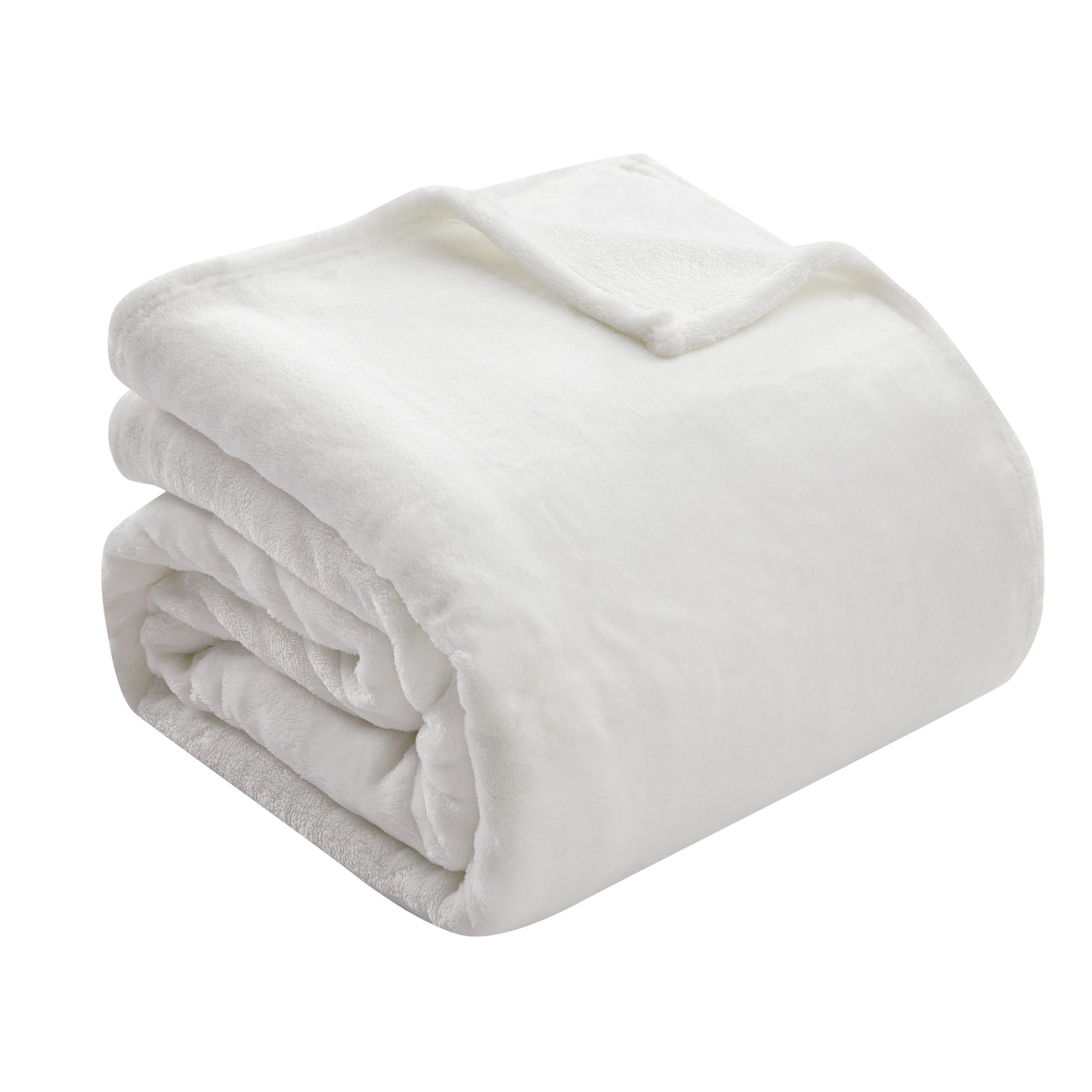 500 Series Solid Ultra Plush Blanket - Ivory