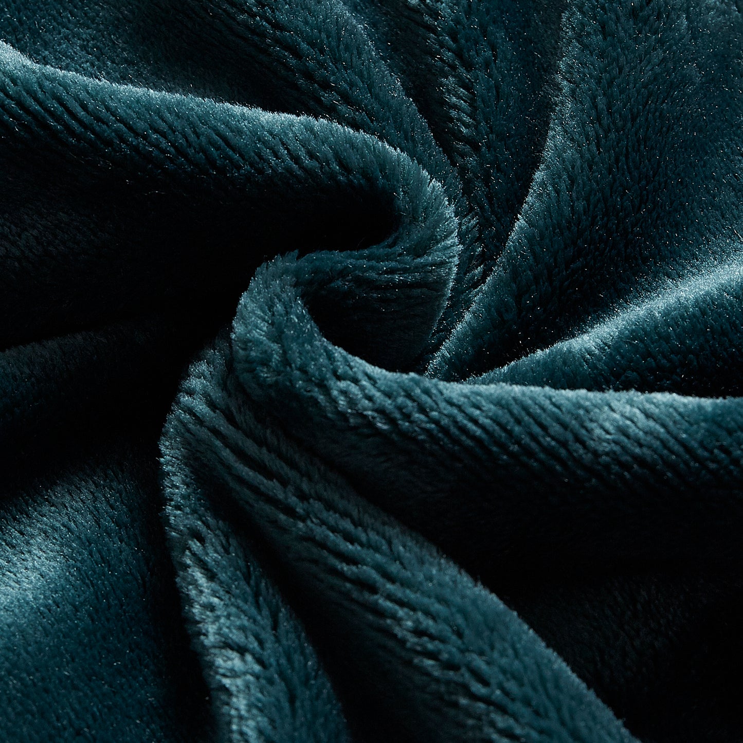 400 Series Solid Plush Blanket - Hunter Green