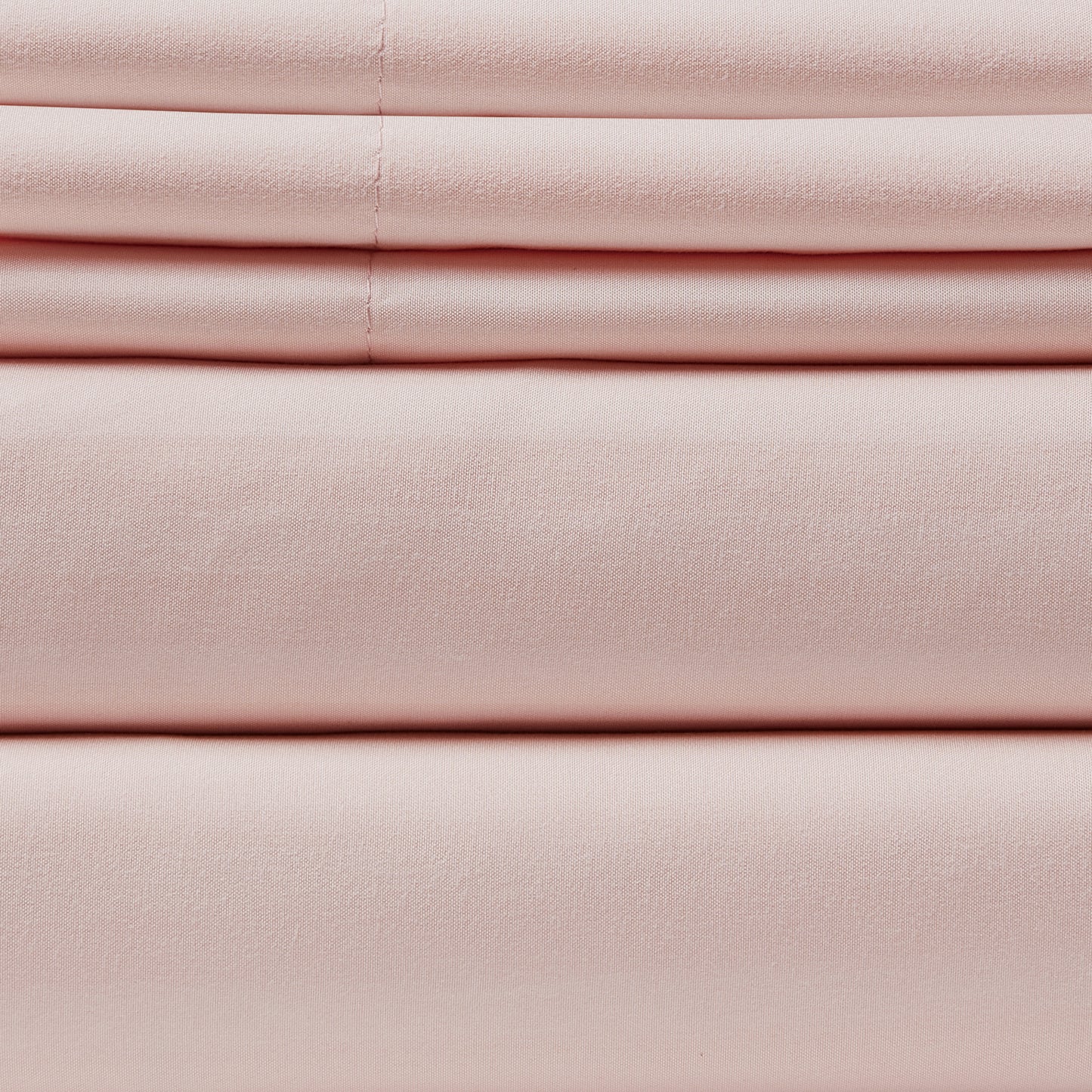 4-Piece Dobby Stripe Border Sheet Set - Wild Dove