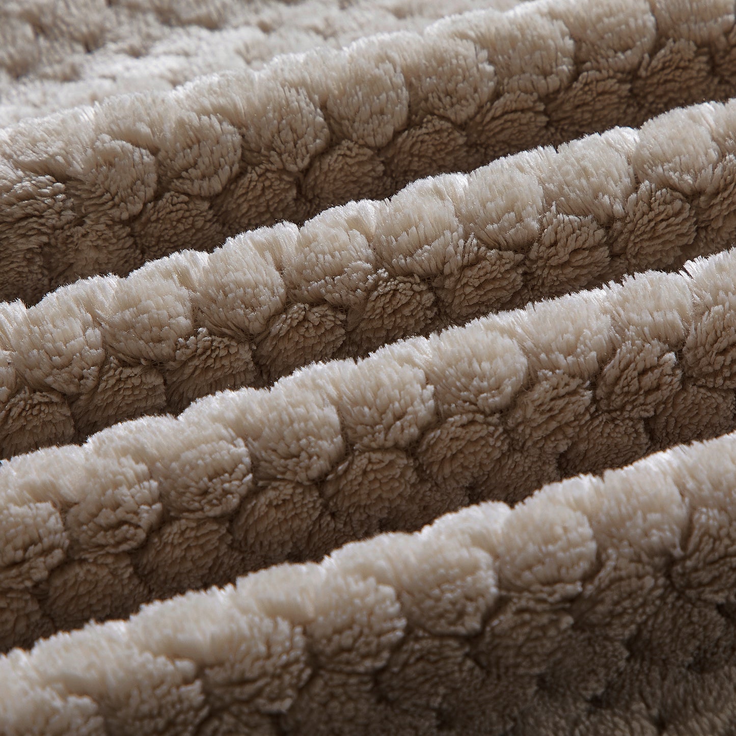 500 Series Classic Textured Oversized Throw - Stone
