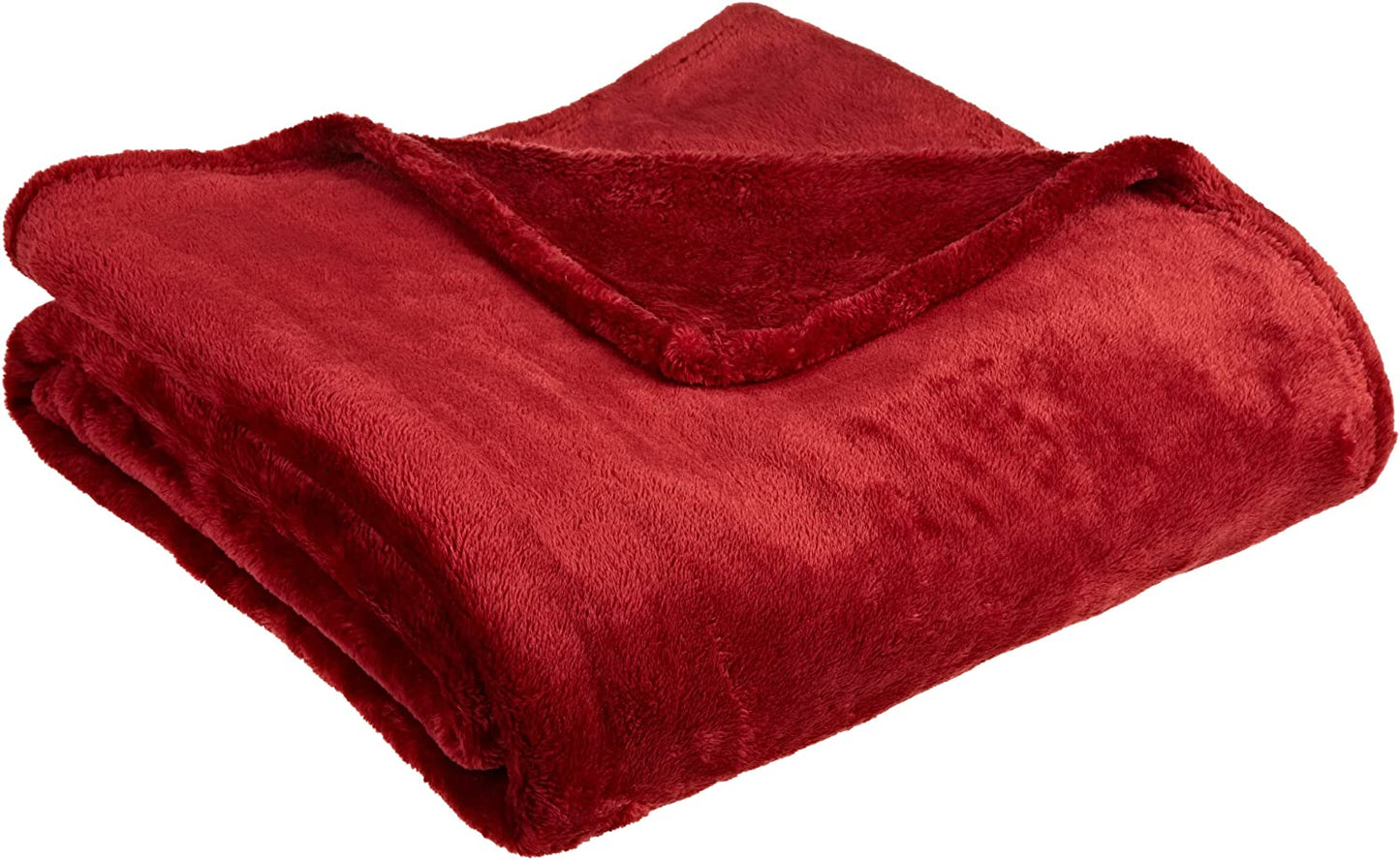 Thesis Cashmere Plush Throw - Burgundy