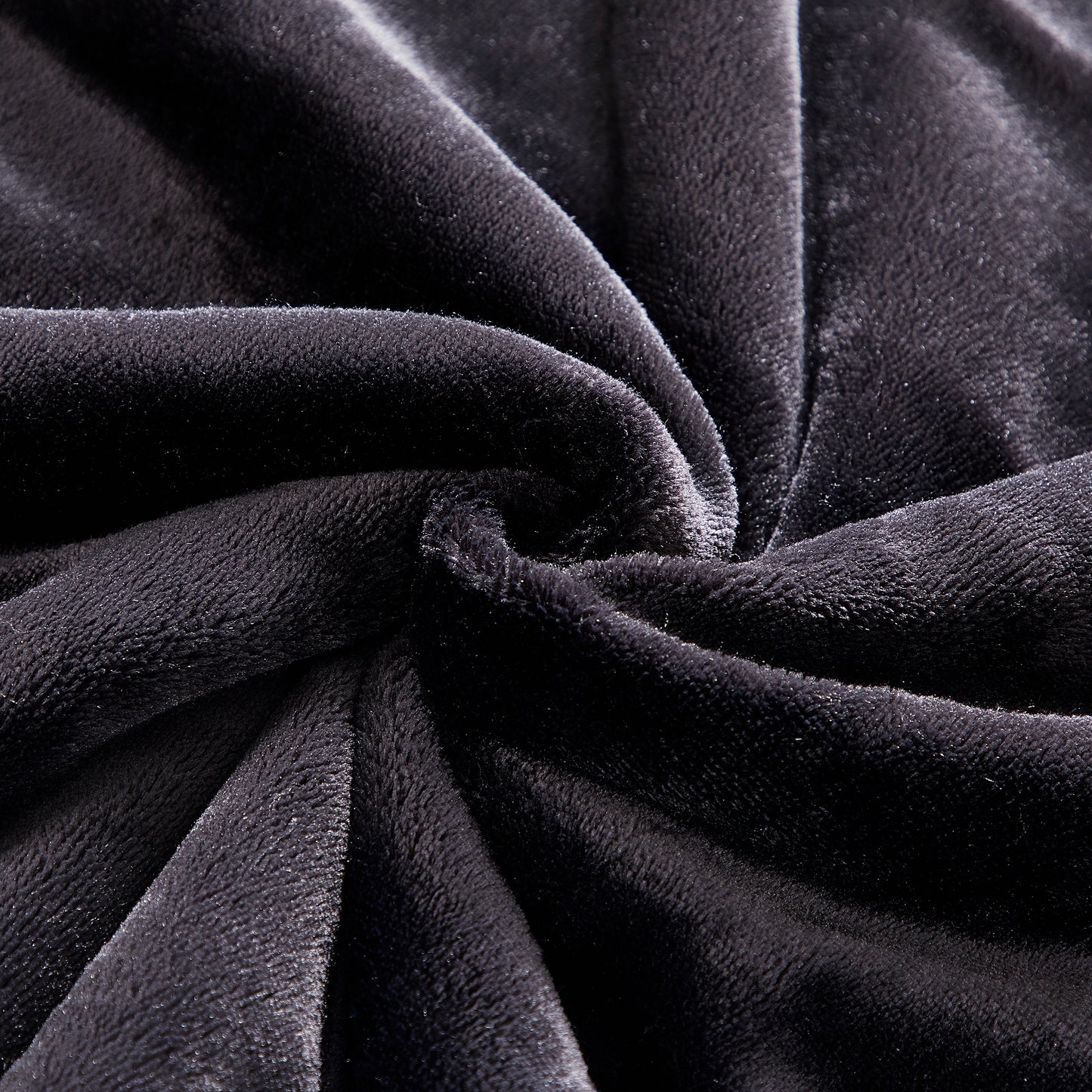 Classic Sherpa Throw - Black