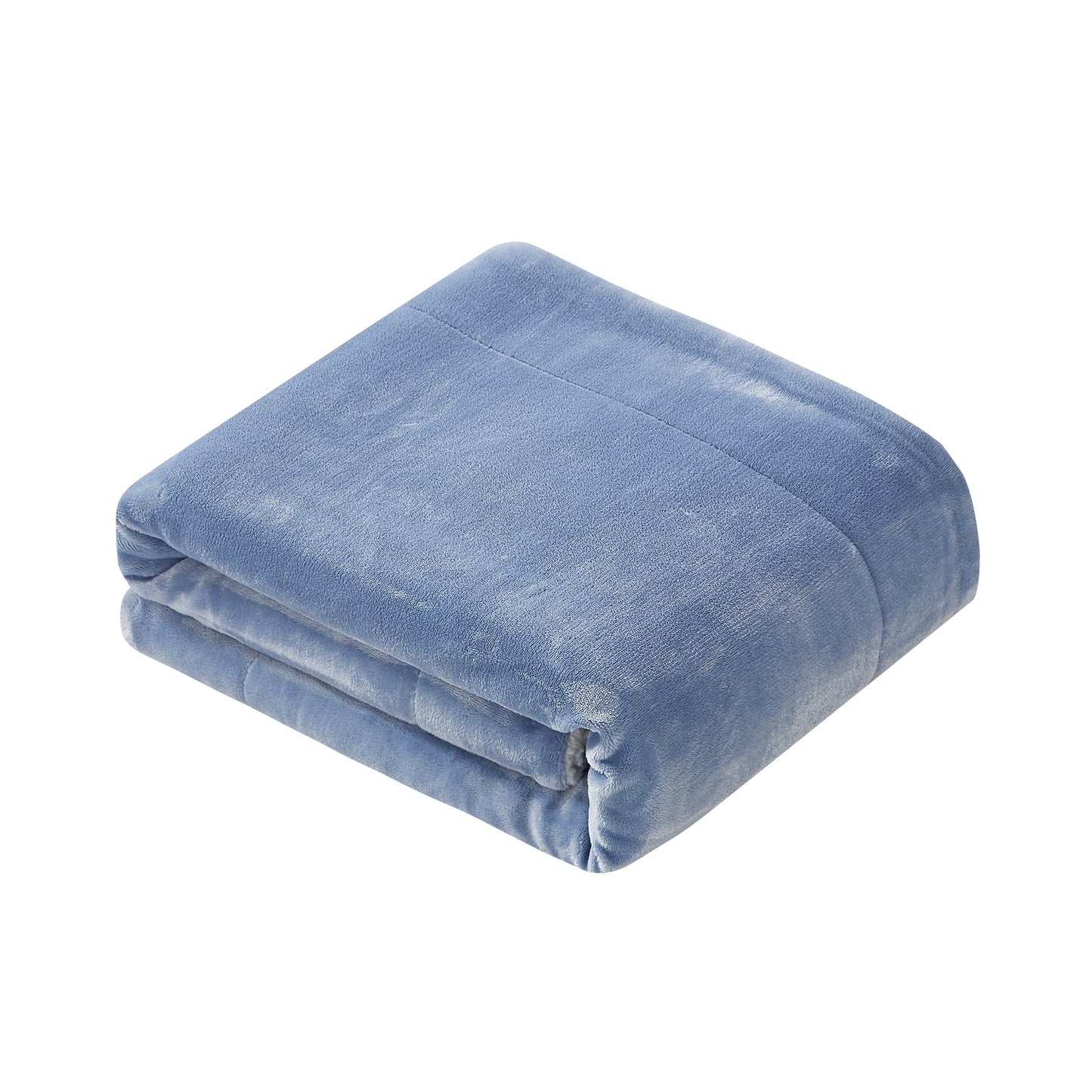 Classic Sherpa Throw - Chambray