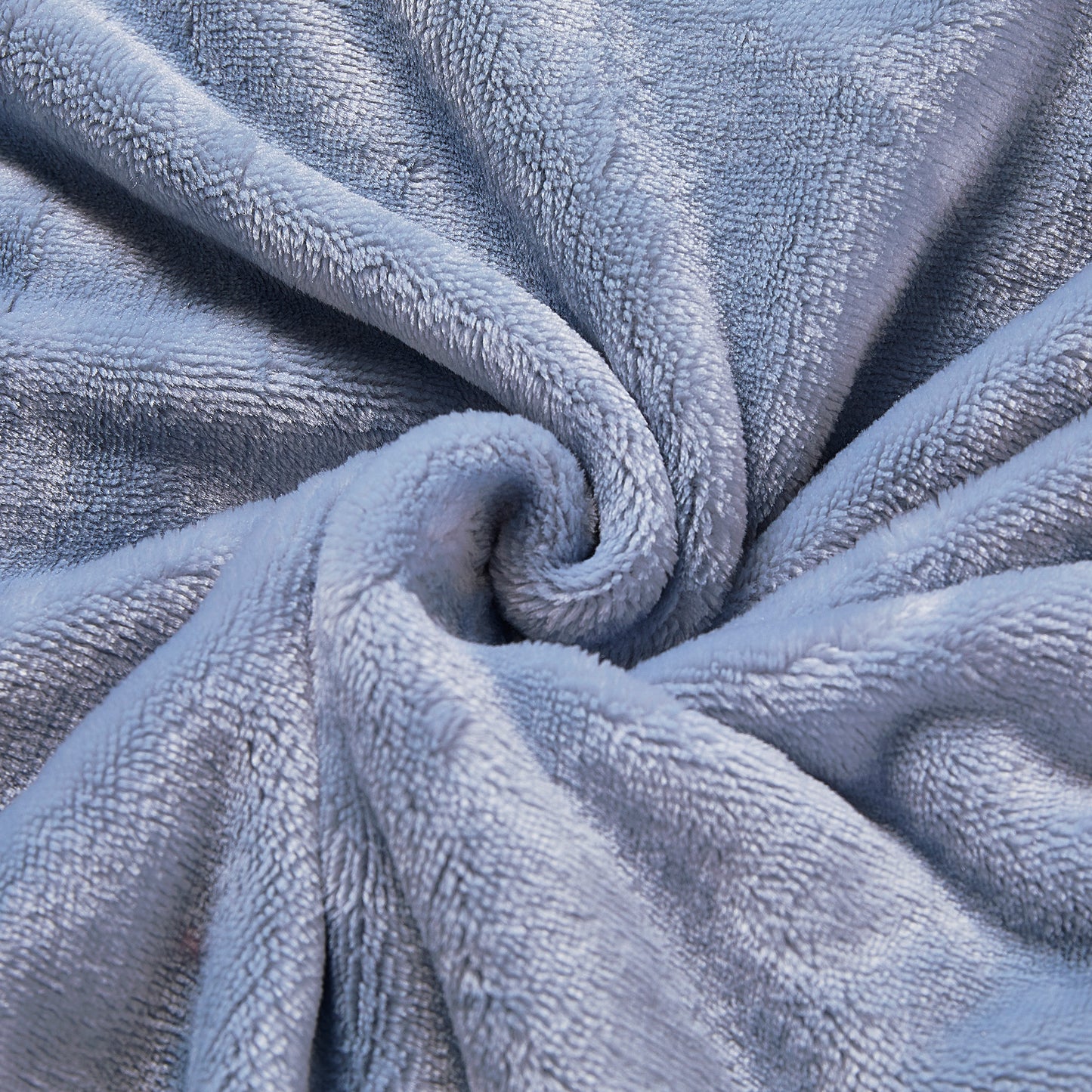 Classic Solid Fleece Blanket - Chambray