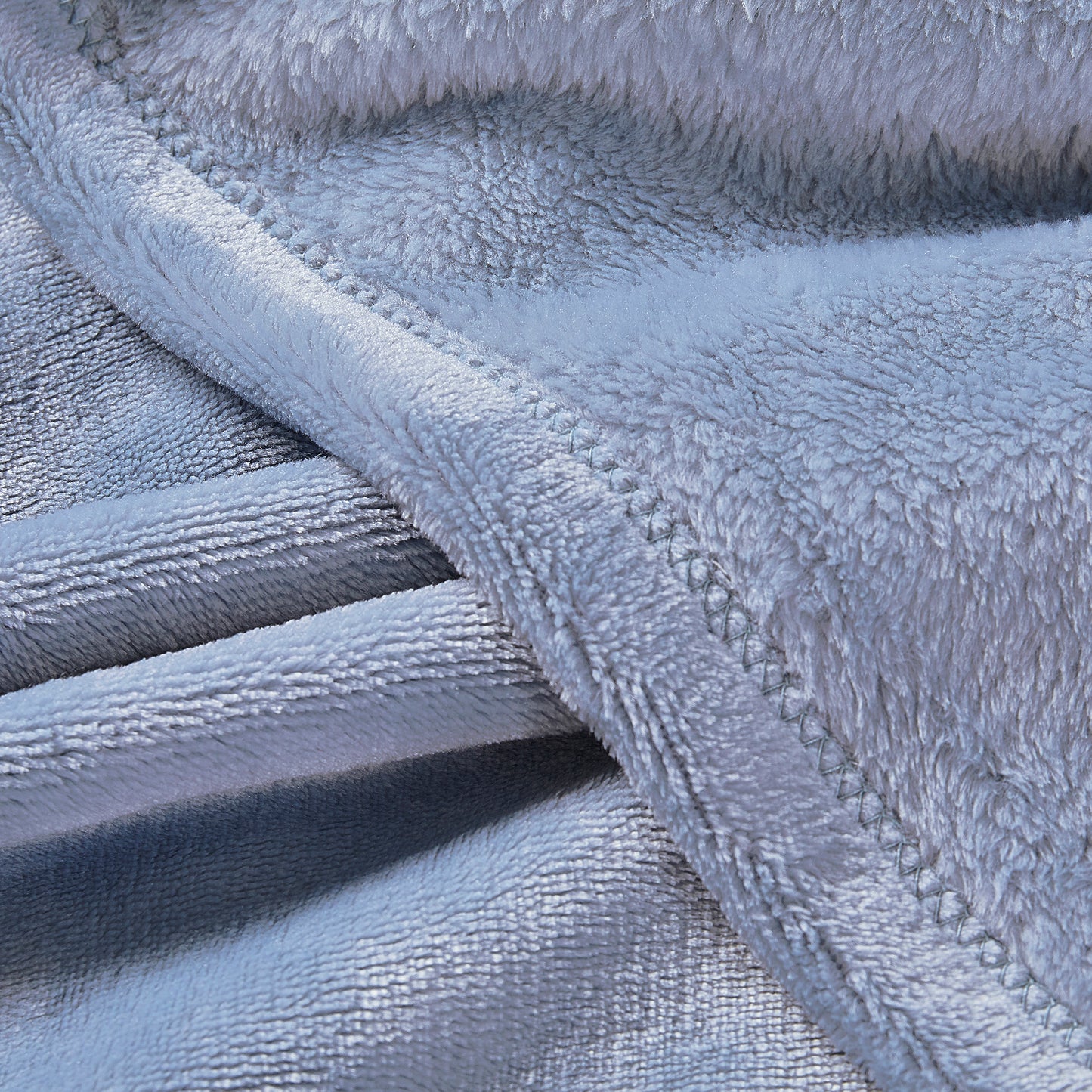 Classic Solid Fleece Blanket - Chambray