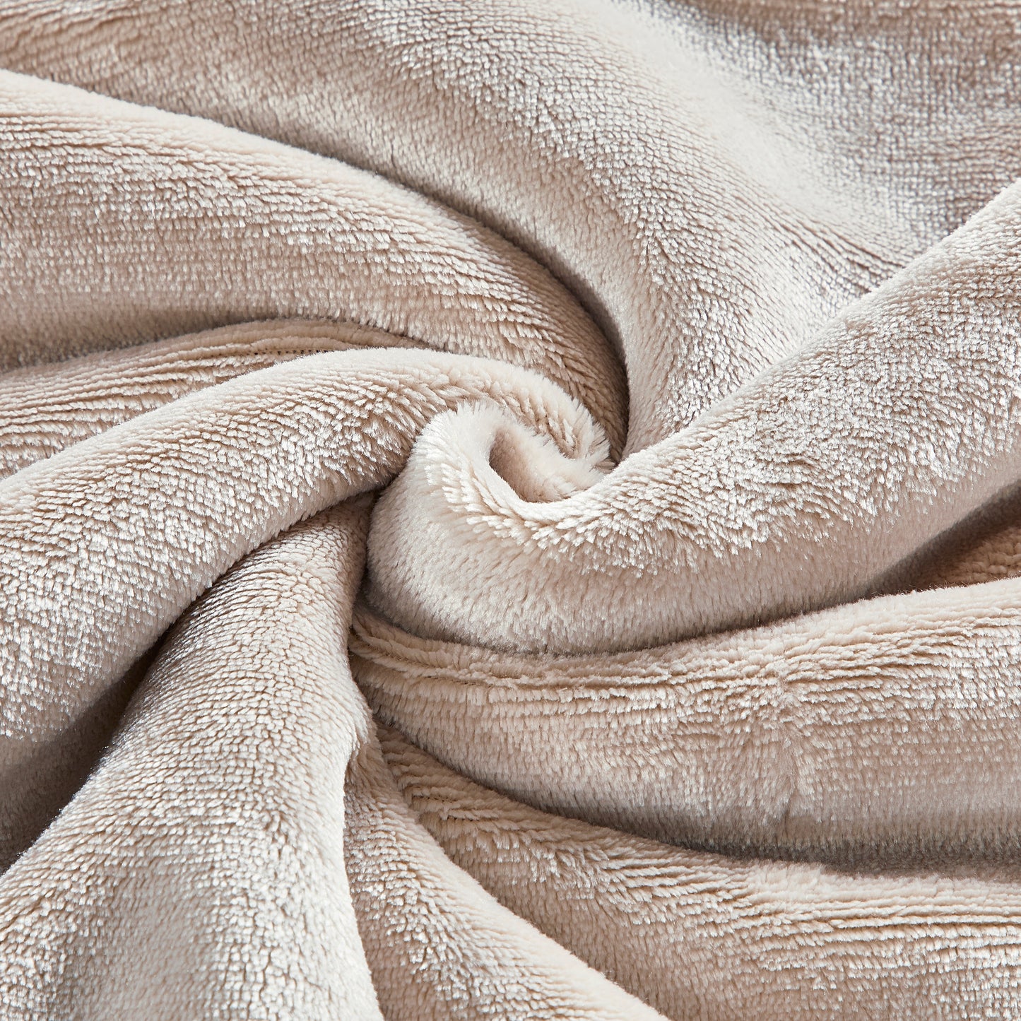Classic Sherpa Throw - Linen