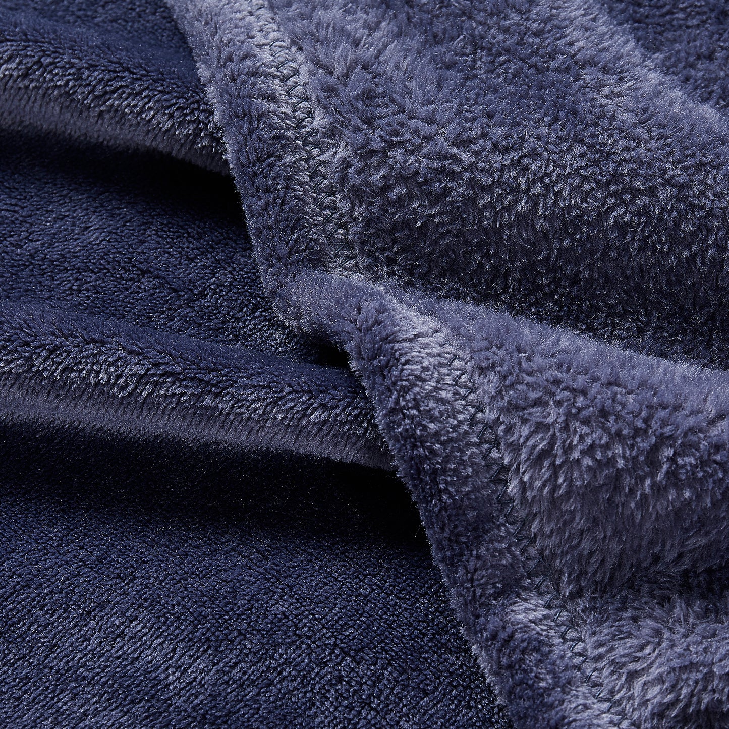 Classic Solid Fleece Blanket - Midnight
