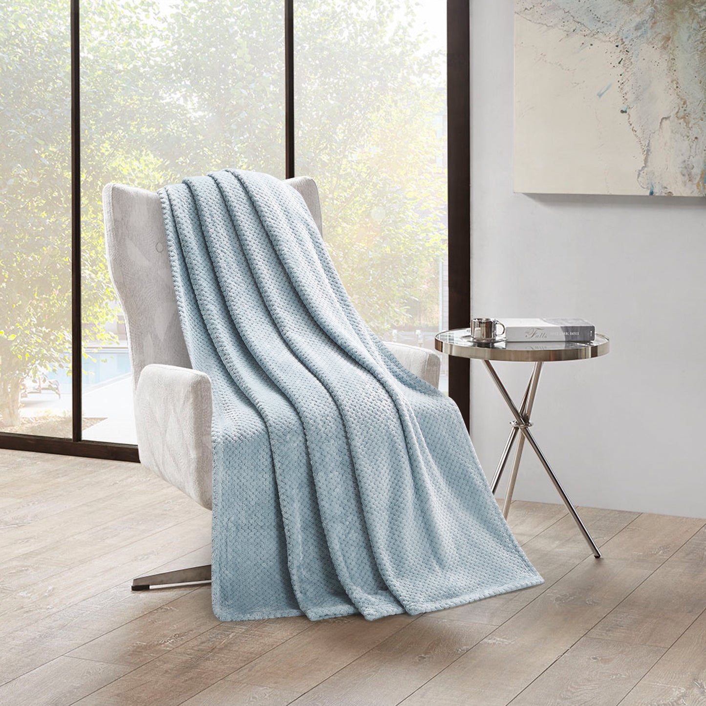 350 Series Classic Textured Blanket - Mineral