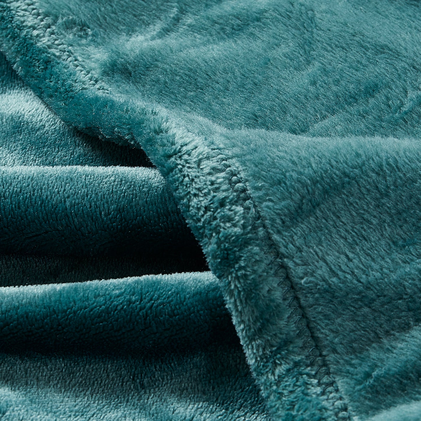 Classic Solid Fleece Blanket - Teal