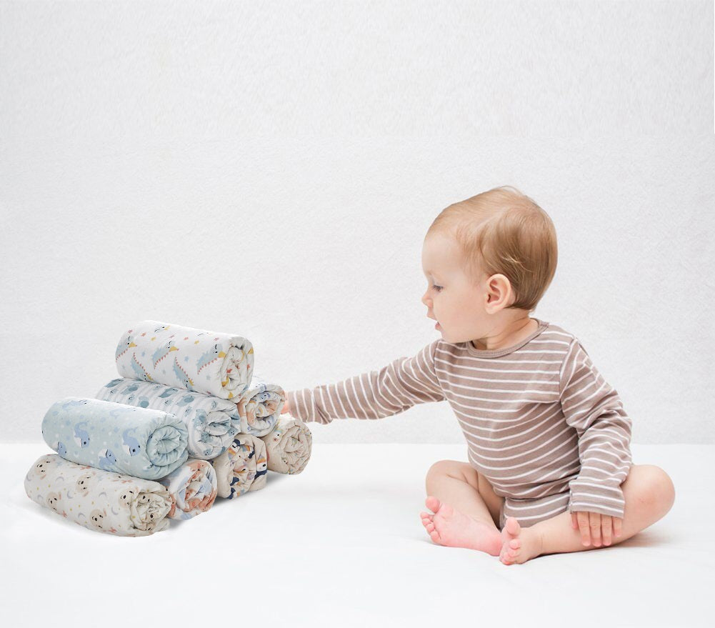 Mon Lapin by Thesis Print Mink Baby Blanket - Elephant