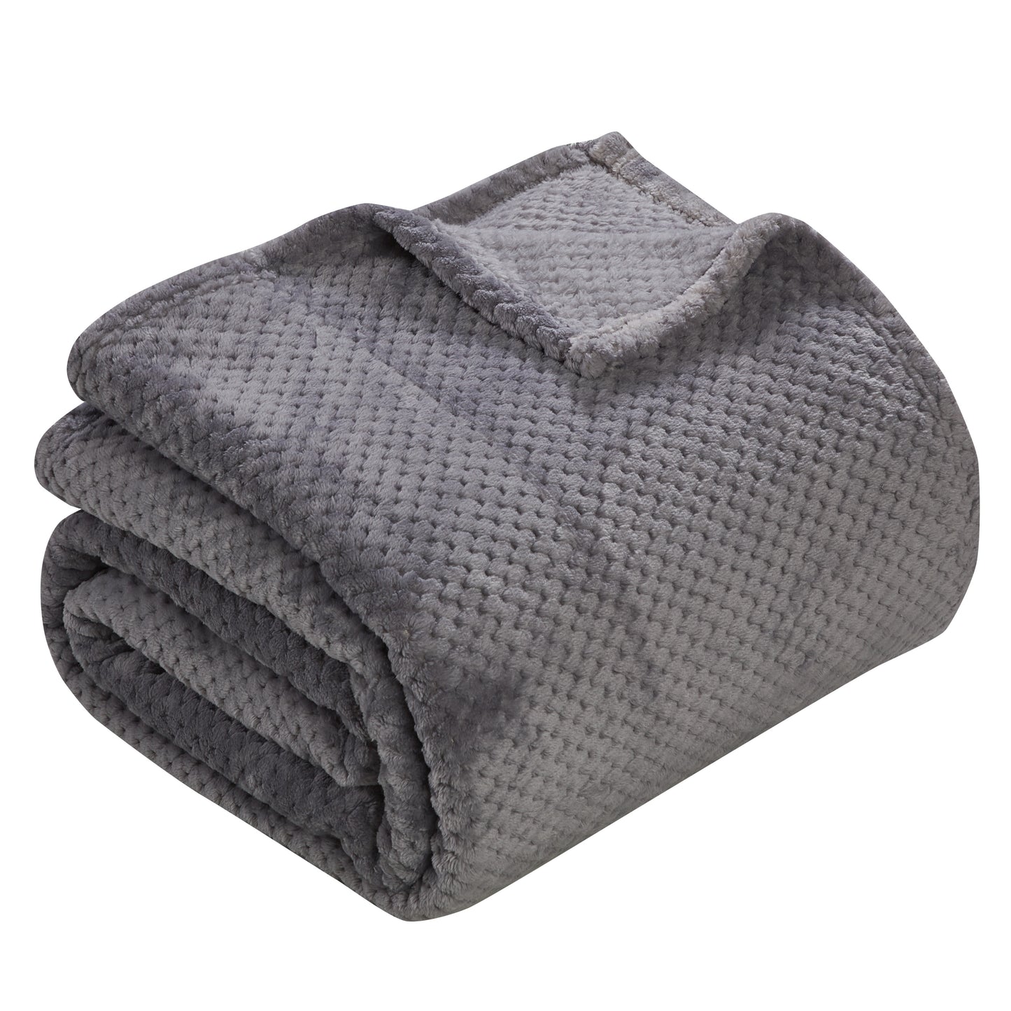 350 Series Classic Textured Blanket - Gray