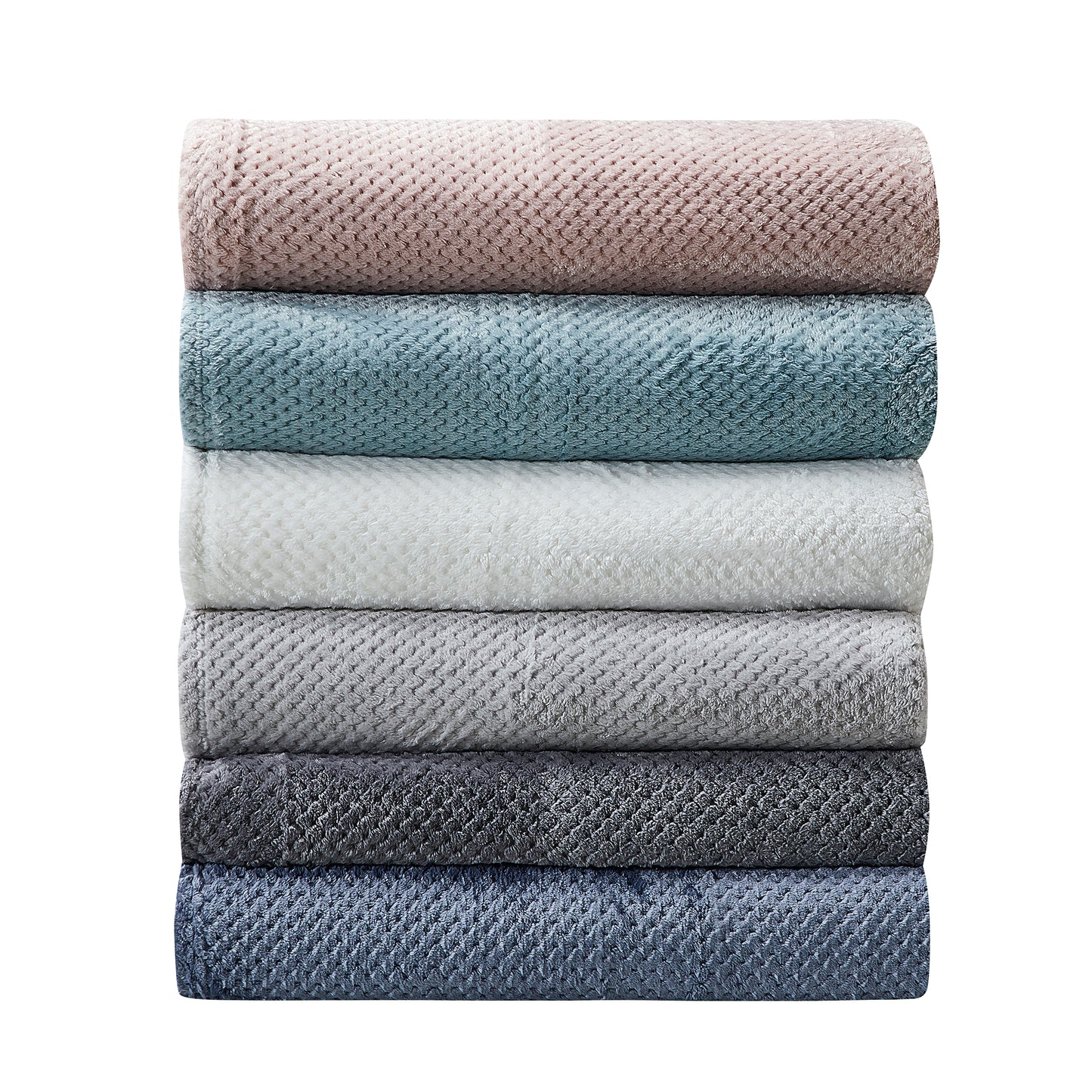 350 Series Classic Textured Blanket - Mineral