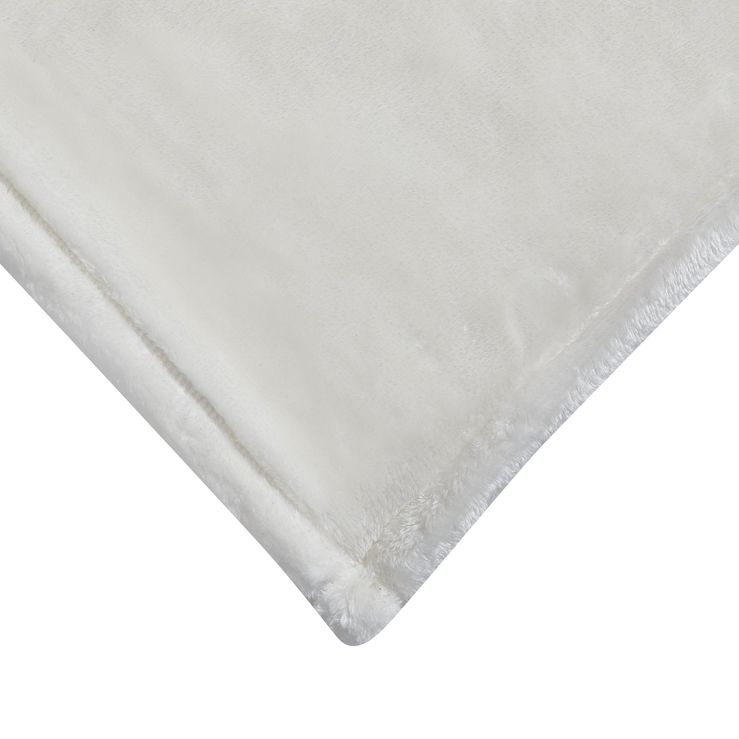 Mon Lapin by Thesis Solid 500 Series Ultra Plush Baby Blanket - Ivory