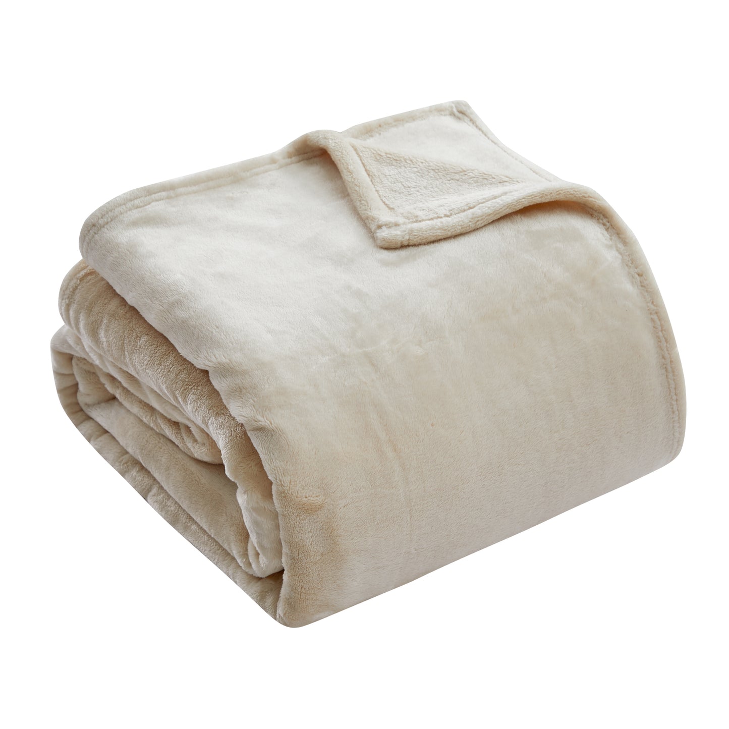 500 Series Solid Ultra Plush Blanket - Bisque