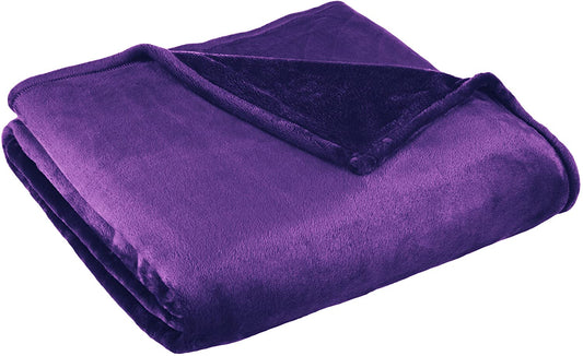 Thesis Cashmere Plush Blanket Full/Queen - Purple
